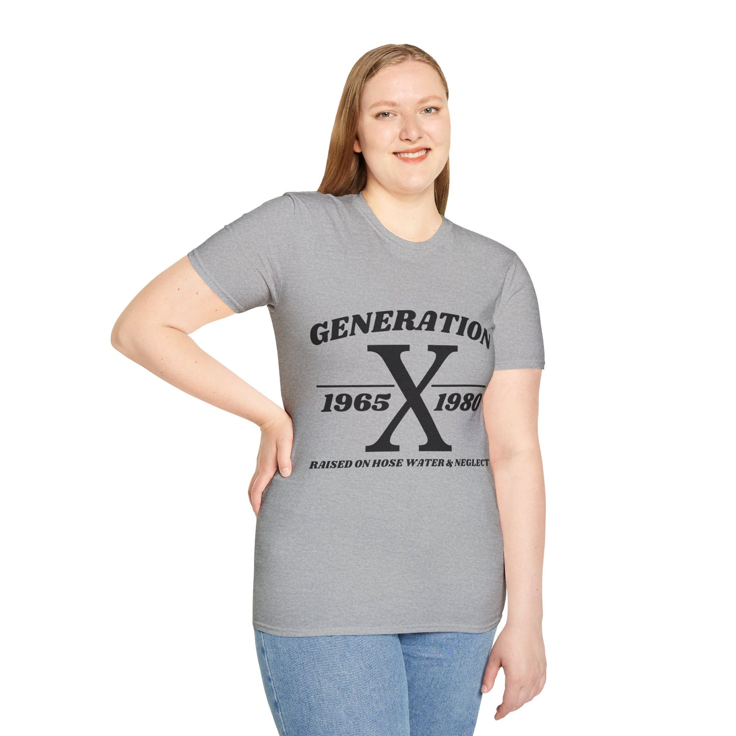 Generation X Softstyle T-Shirt with oversized design