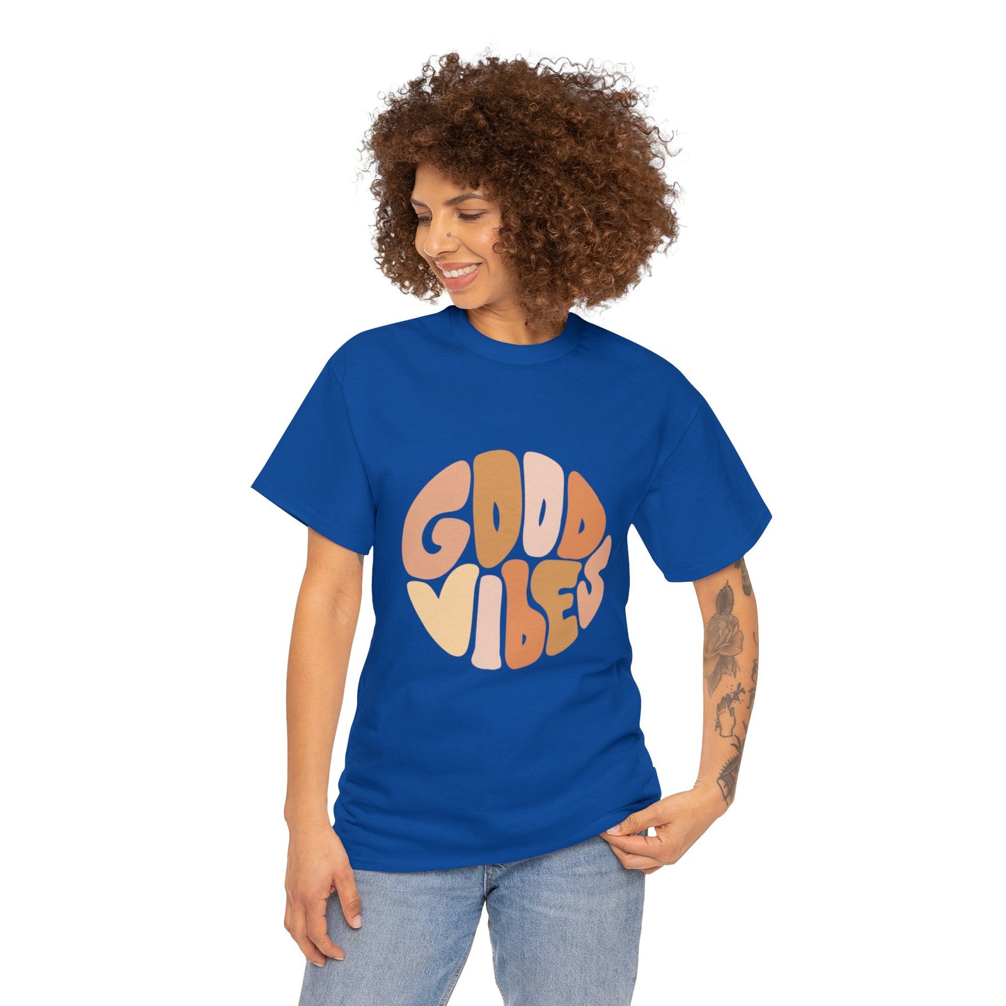 Good Vibes Unisex Heavy Cotton Tee