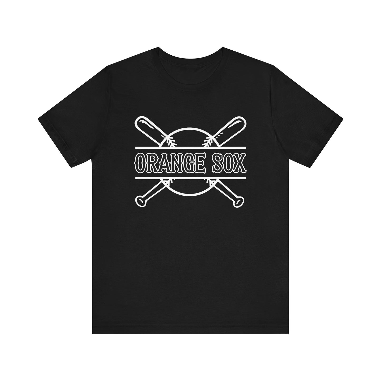Orange Sox Short Sleeve Tee