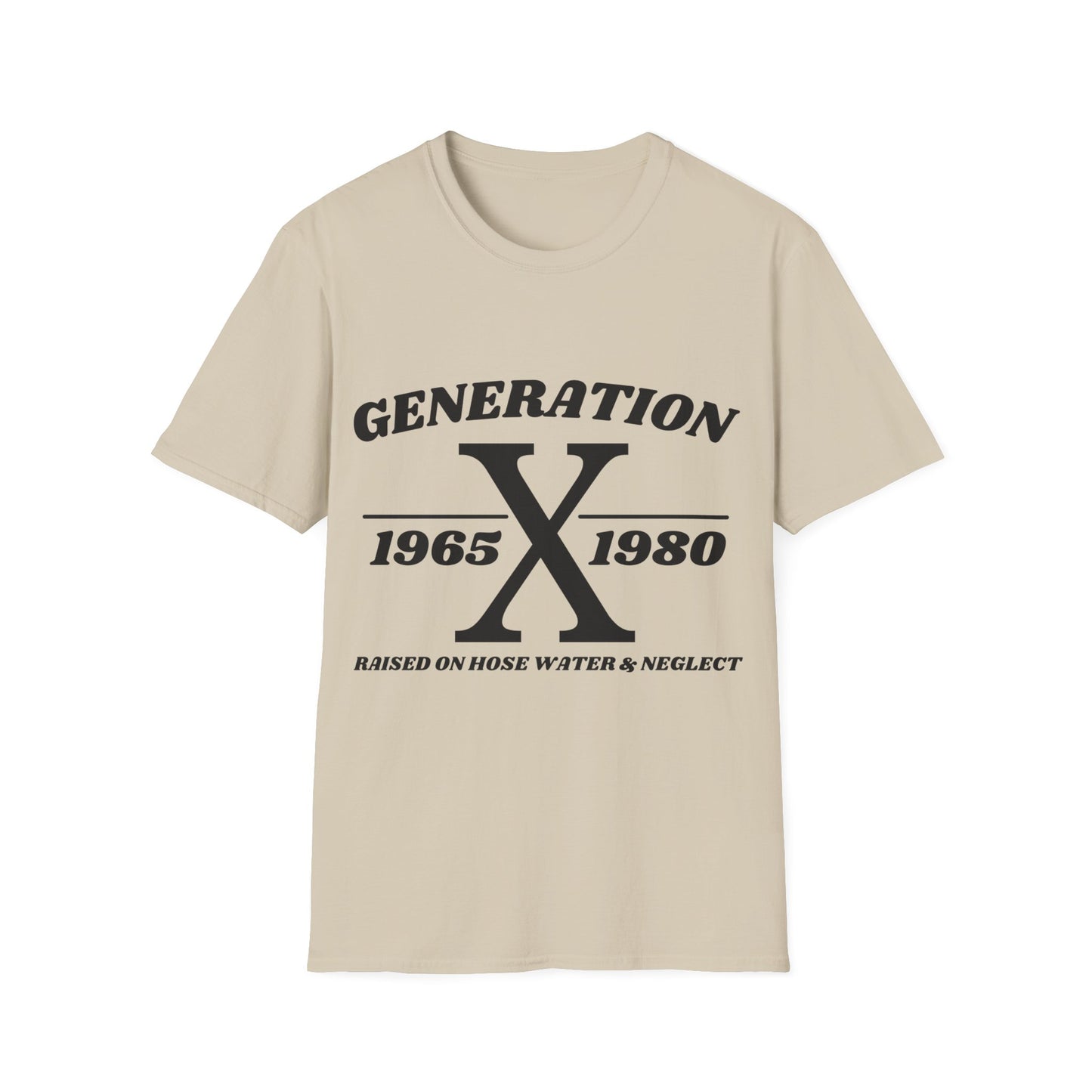 Generation X Softstyle T-Shirt with oversized design