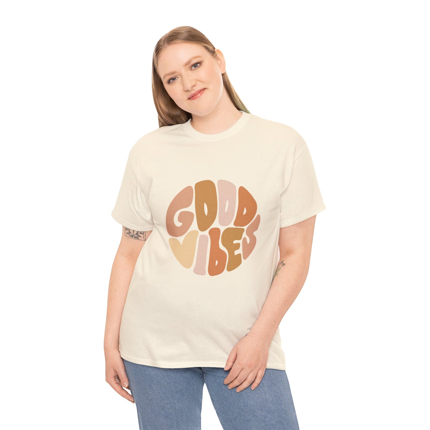 Good Vibes Unisex Heavy Cotton Tee