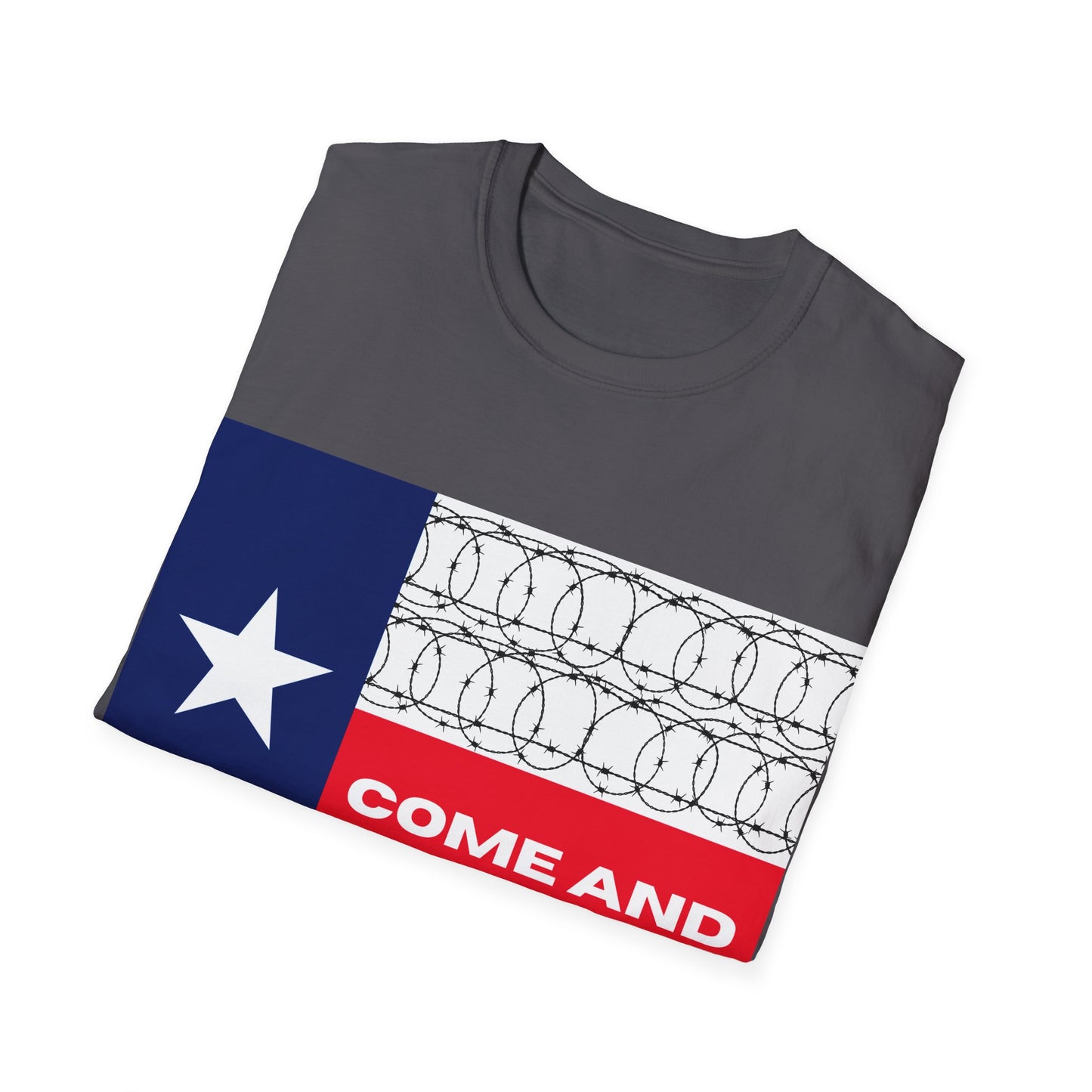 Texas Come and Cut it Softstyle T-Shirt