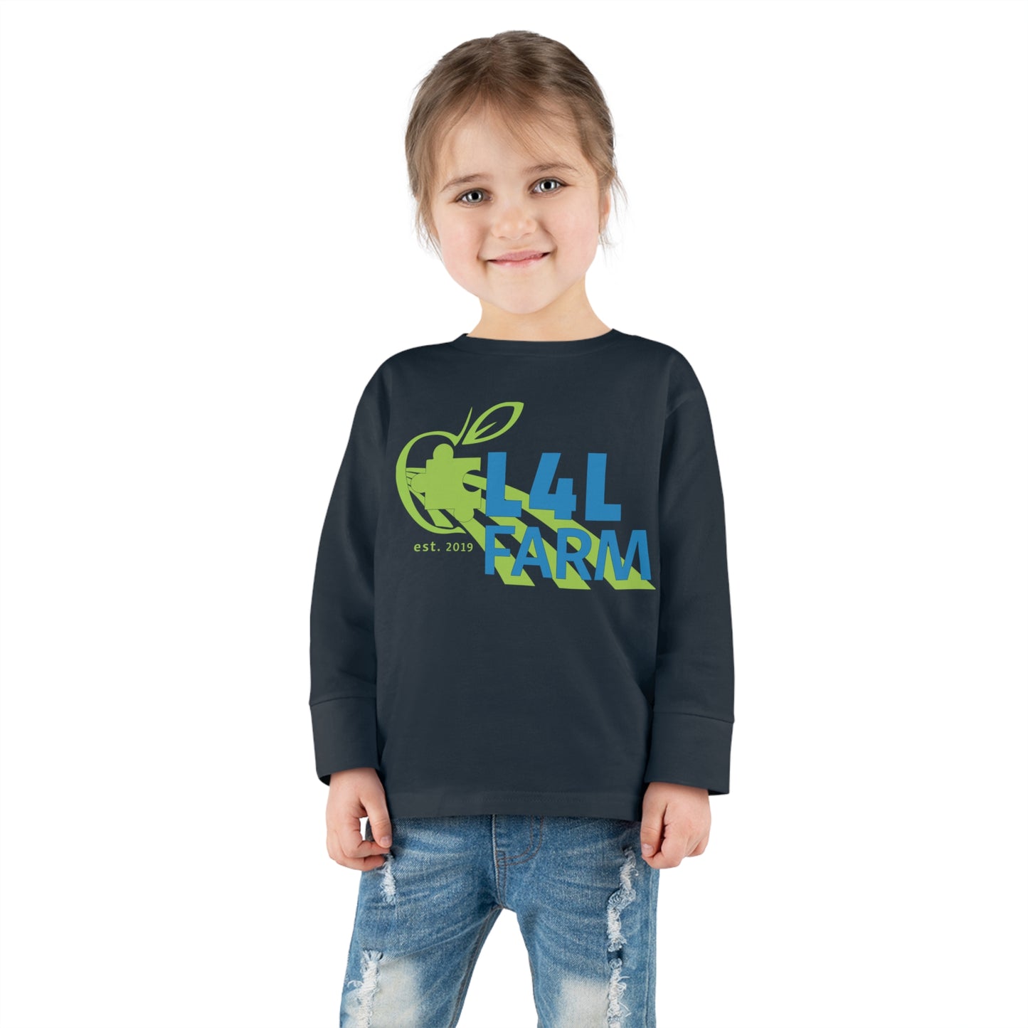 L4L Farm Toddler Long Sleeve Tee