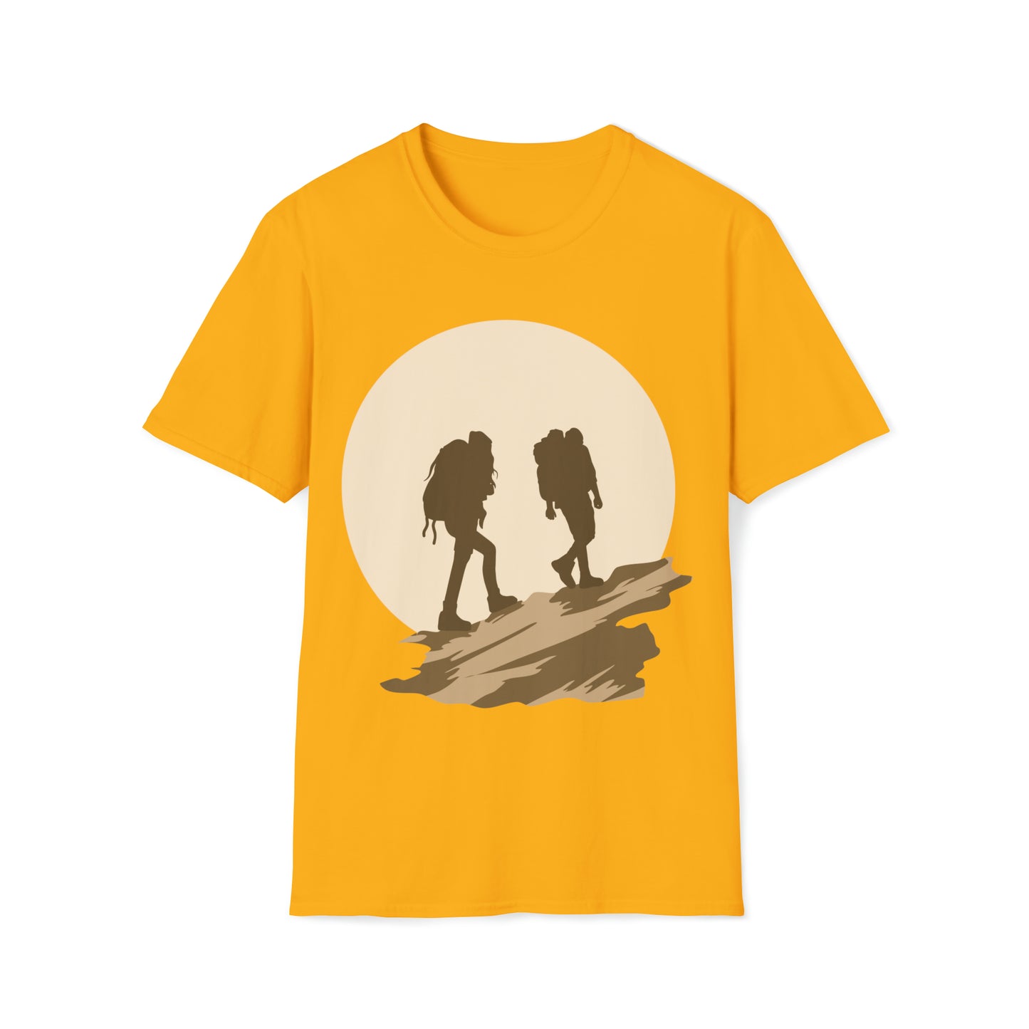 Hiking Graphic Tee Unisex Softstyle T-Shirt