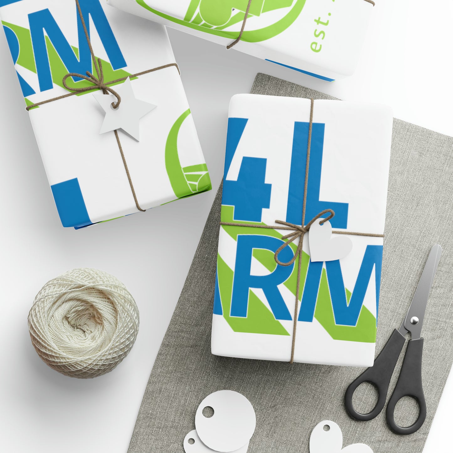 L4L Farm Wrapping Papers