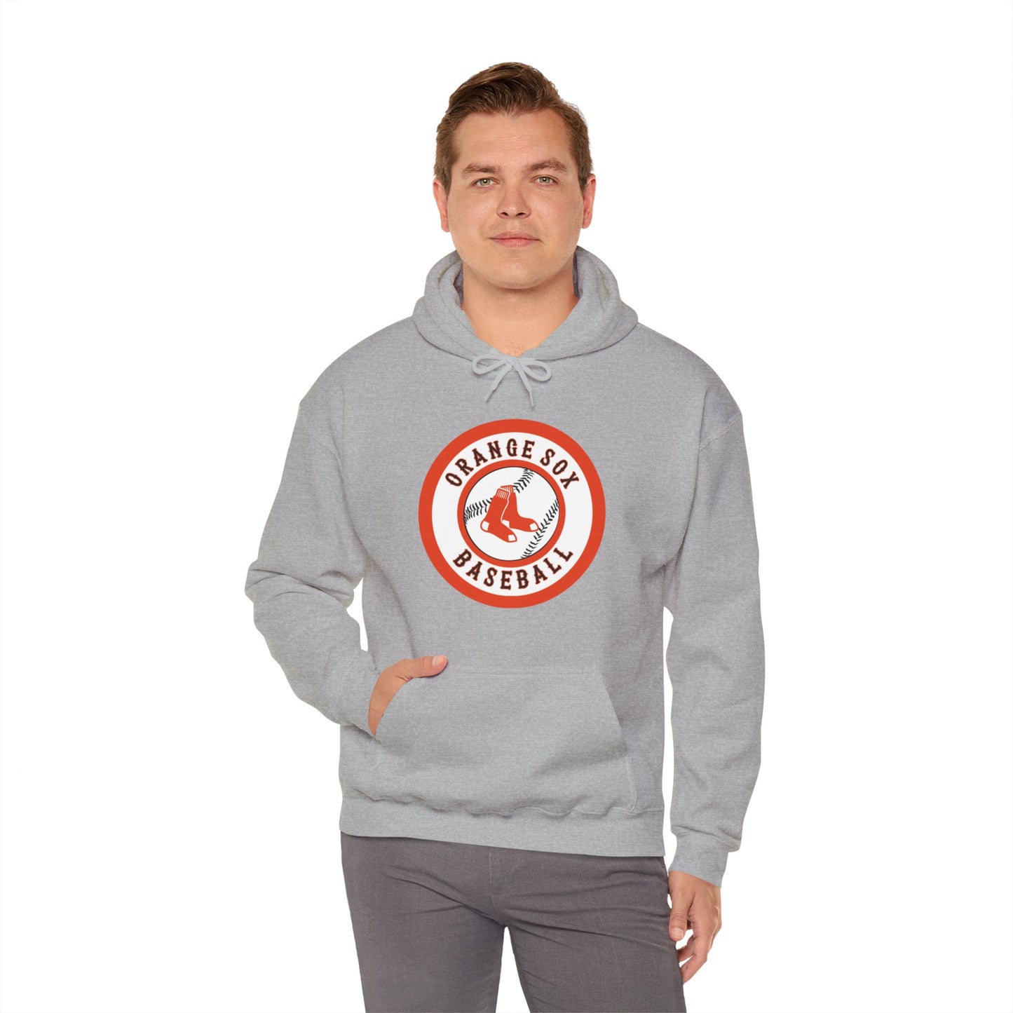 Orange Sox Unisex Heavy Blend™ Hooded Sweatshirt