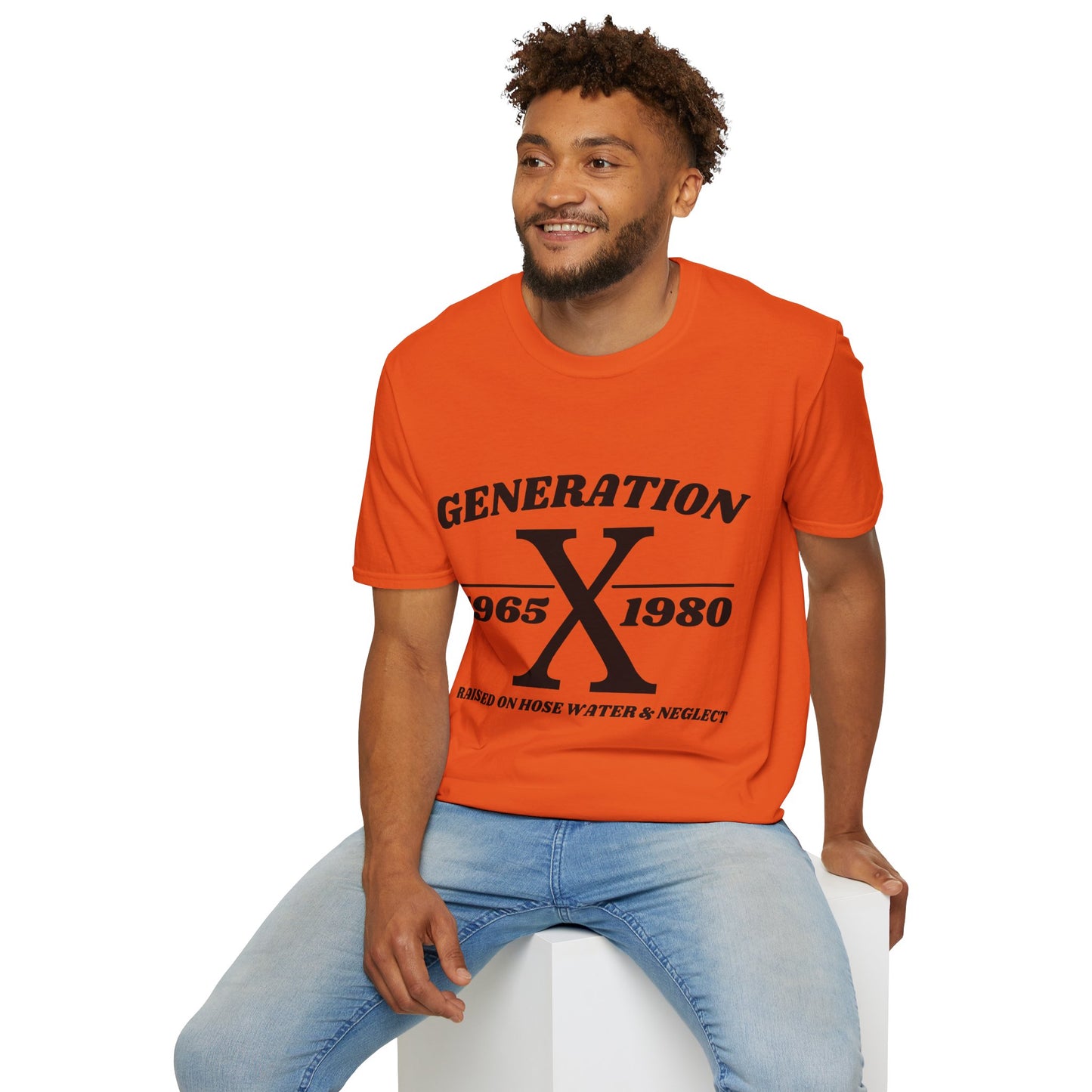 Generation X Softstyle T-Shirt with oversized design
