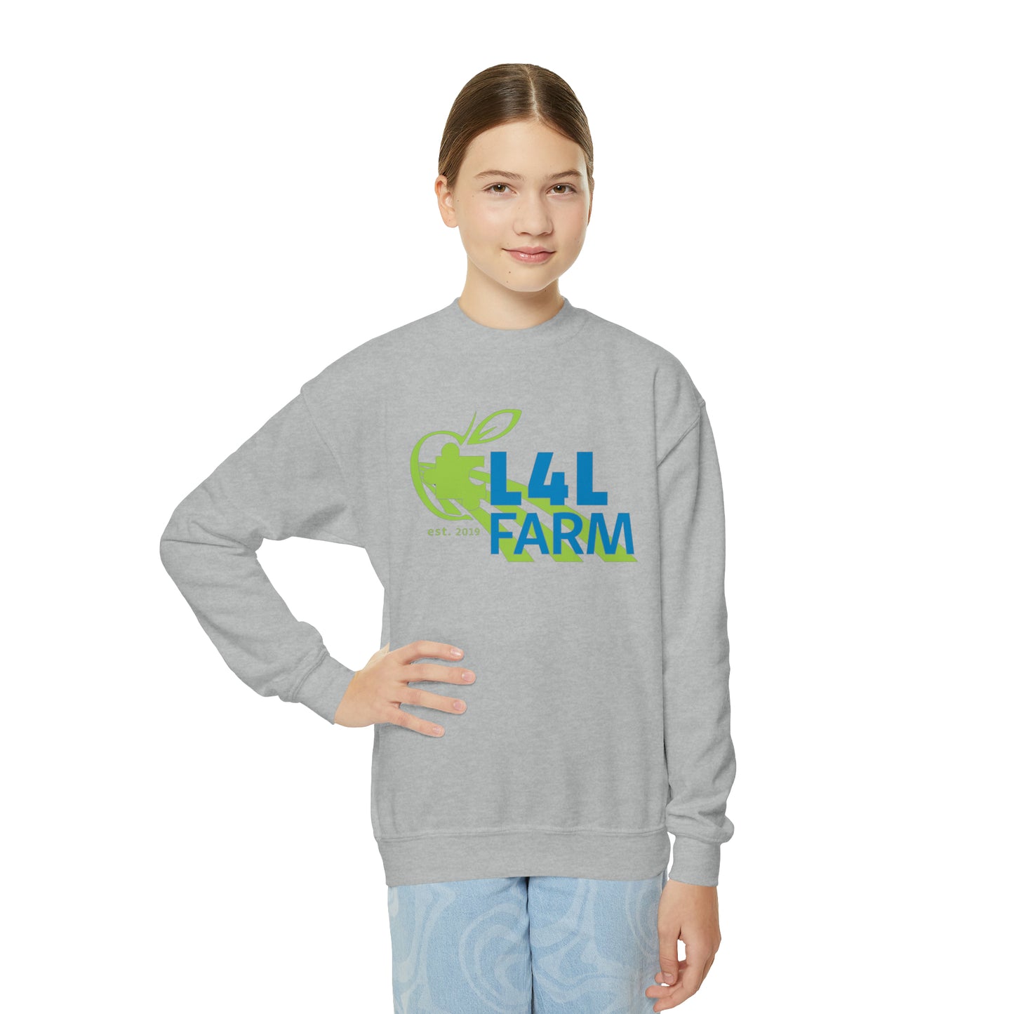 L4L Farm Youth Crewneck Sweatshirt