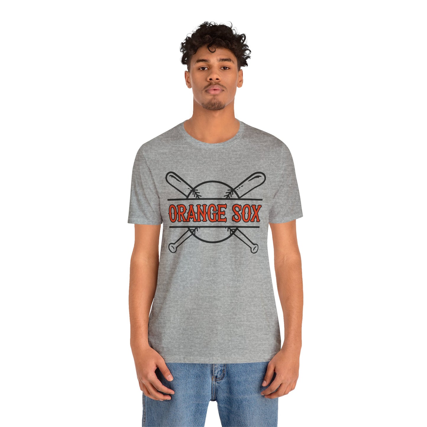 Orange Sox Short Sleeve Tee