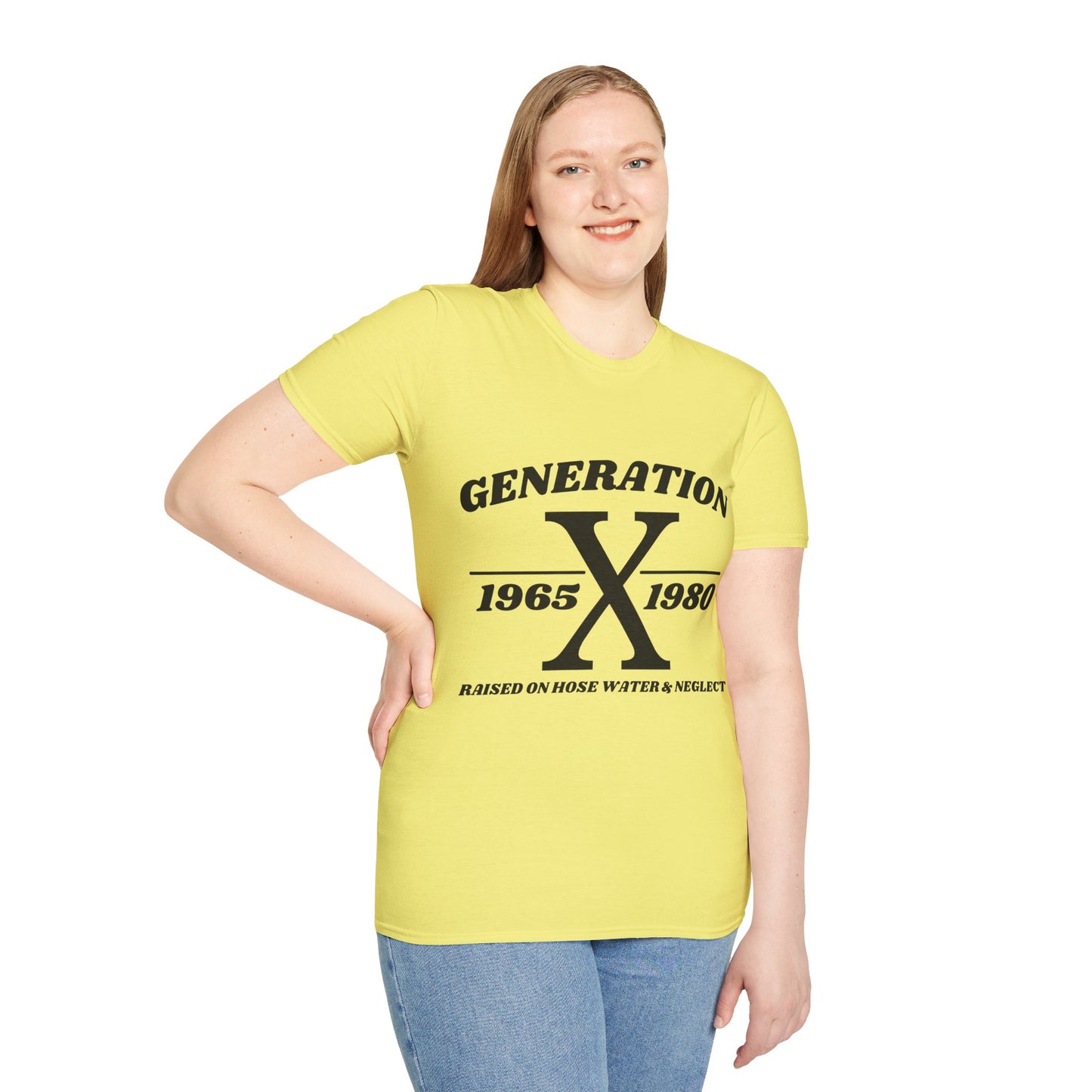 Generation X Softstyle T-Shirt with oversized design