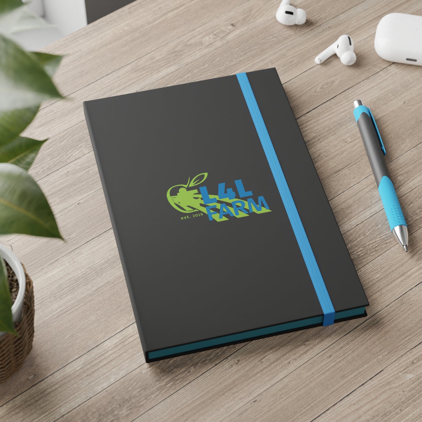 L4L Farm Color Contrast Notebook - Ruled