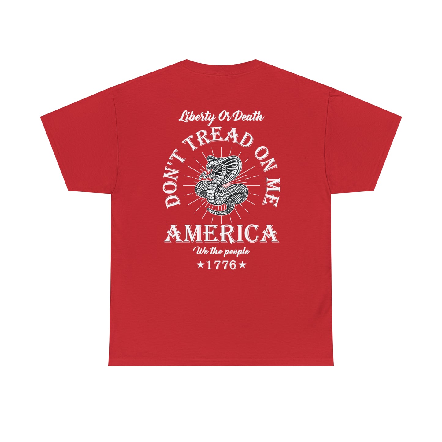 USA Don't Tread on Me Unisex Heavy Cotton Tee