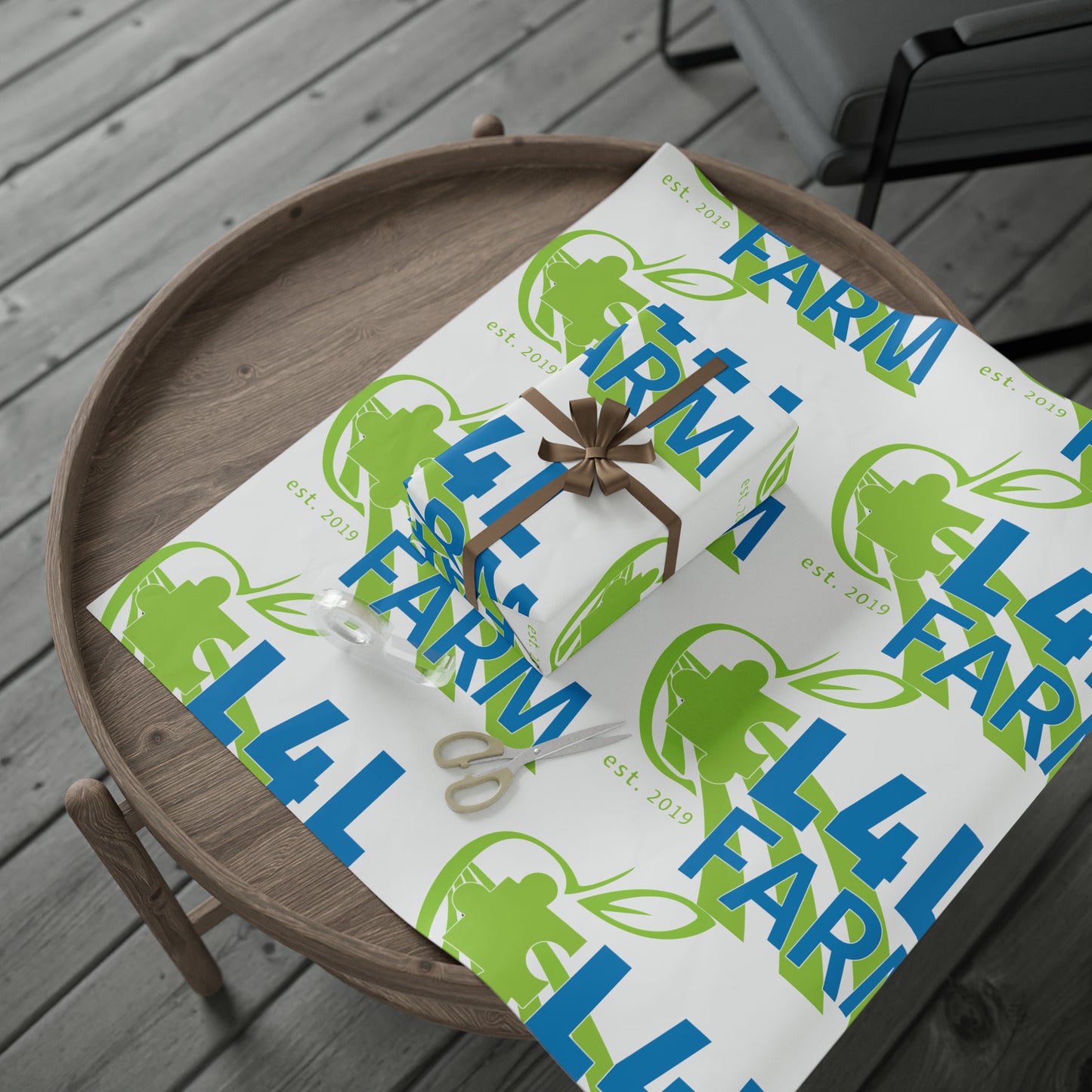 L4L Farm Wrapping Papers