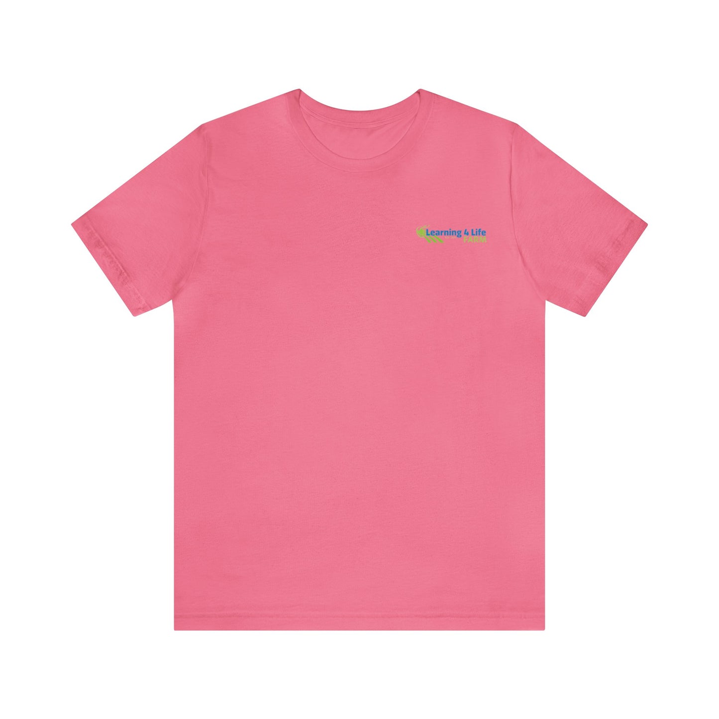 L4L Farm Front and Back design Unisex Jersey Short Sleeve Tee