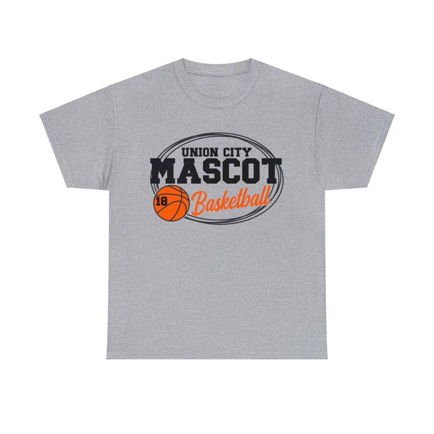 Custom School and Mascot BASKETBALL T-Shirt