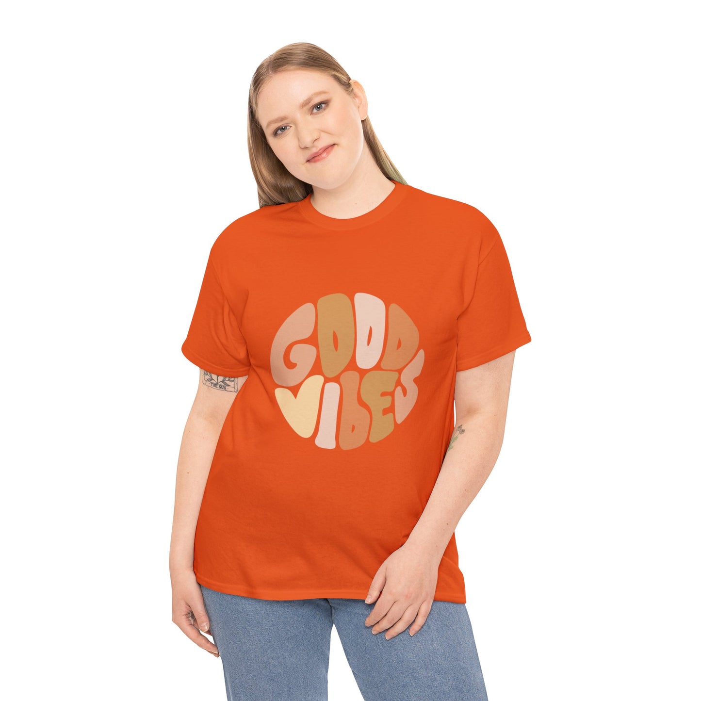 Good Vibes Unisex Heavy Cotton Tee