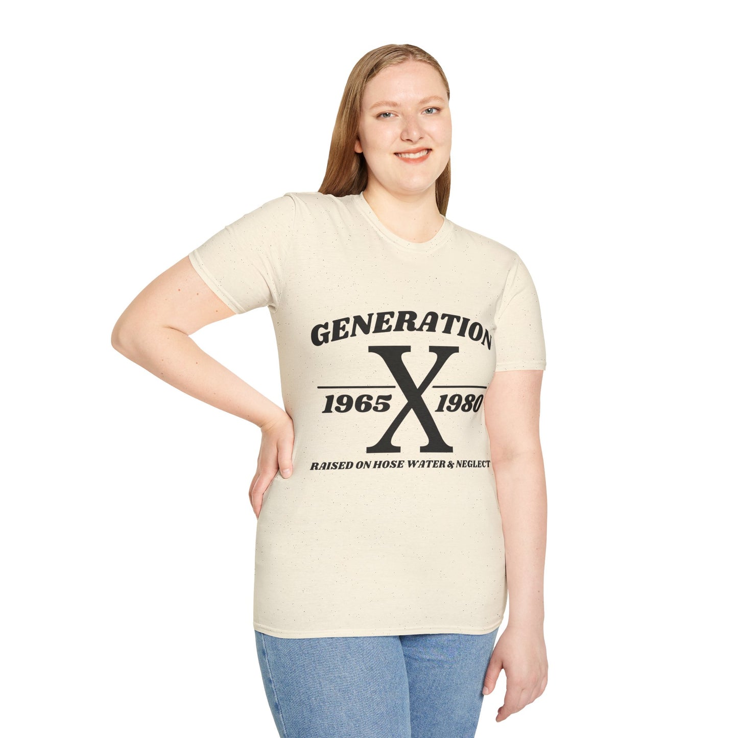 Generation X Softstyle T-Shirt with oversized design