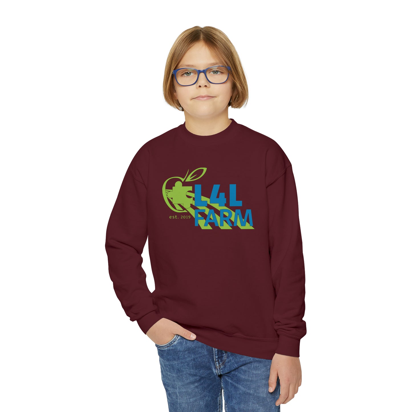 L4L Farm Youth Crewneck Sweatshirt