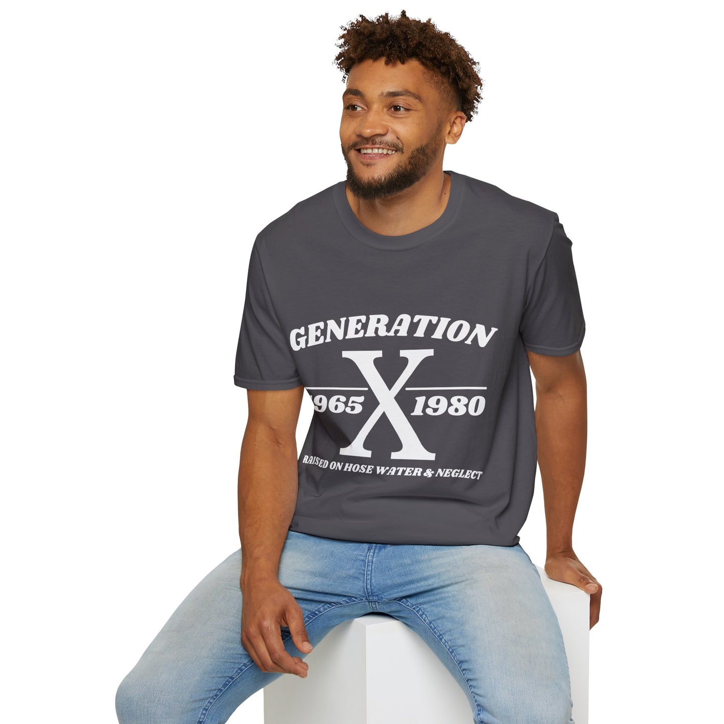 Generation X Softstyle T-Shirt with oversized design