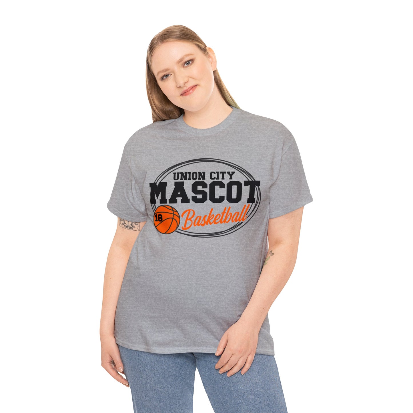Custom School and Mascot BASKETBALL T-Shirt