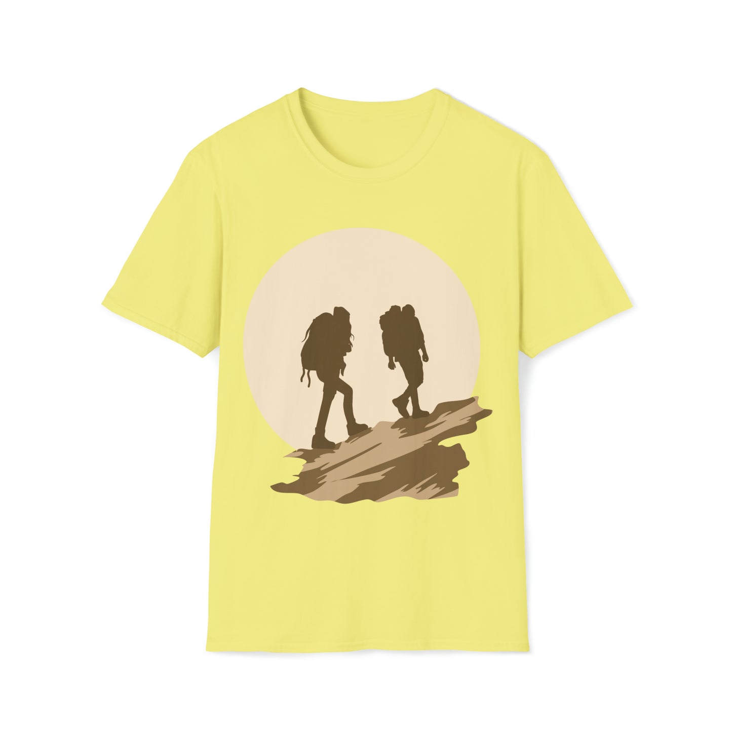Hiking Graphic Tee Unisex Softstyle T-Shirt