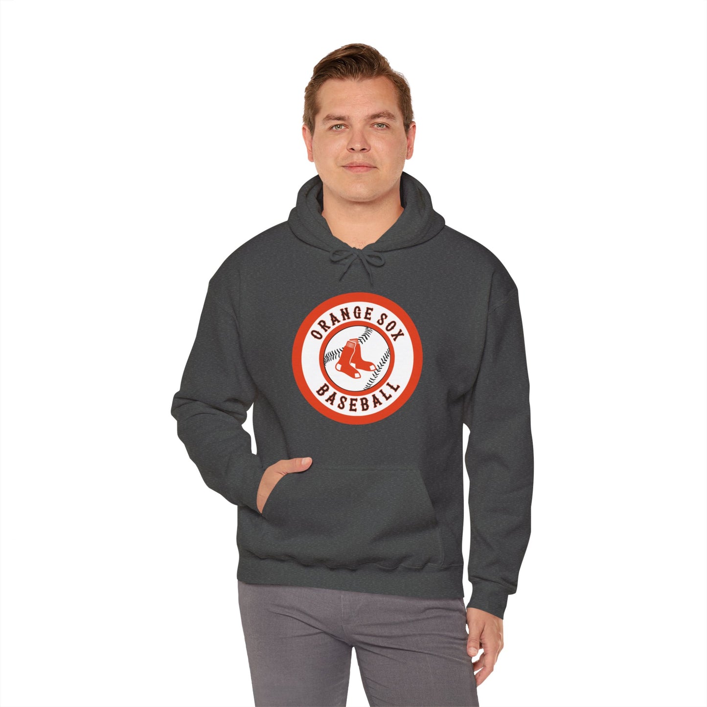 Orange Sox Unisex Heavy Blend™ Hooded Sweatshirt