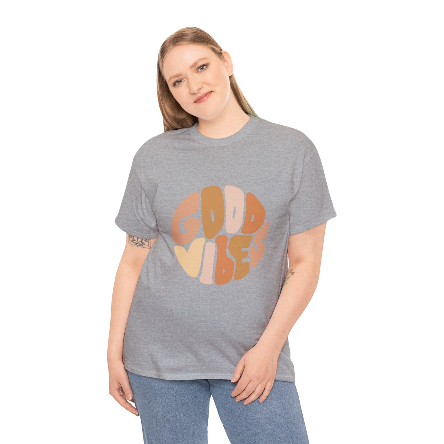 Good Vibes Unisex Heavy Cotton Tee