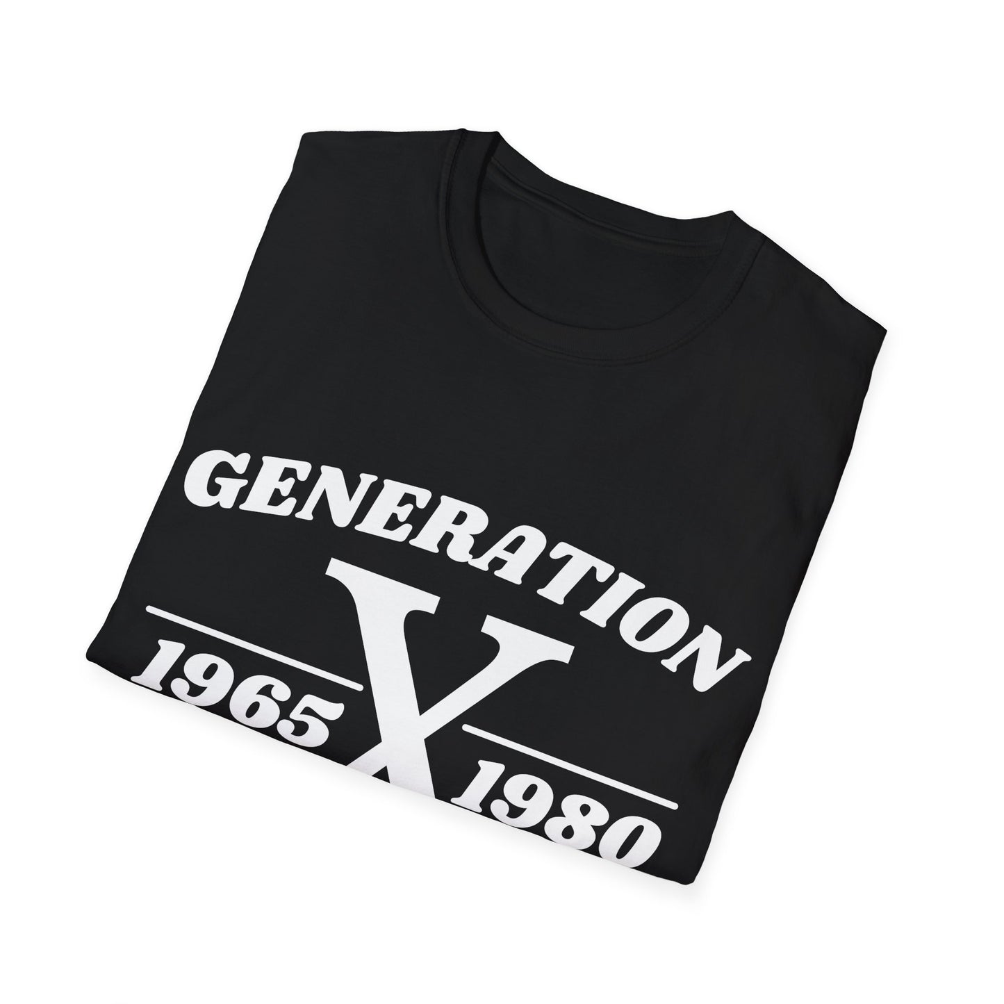 Generation X Softstyle T-Shirt with oversized design