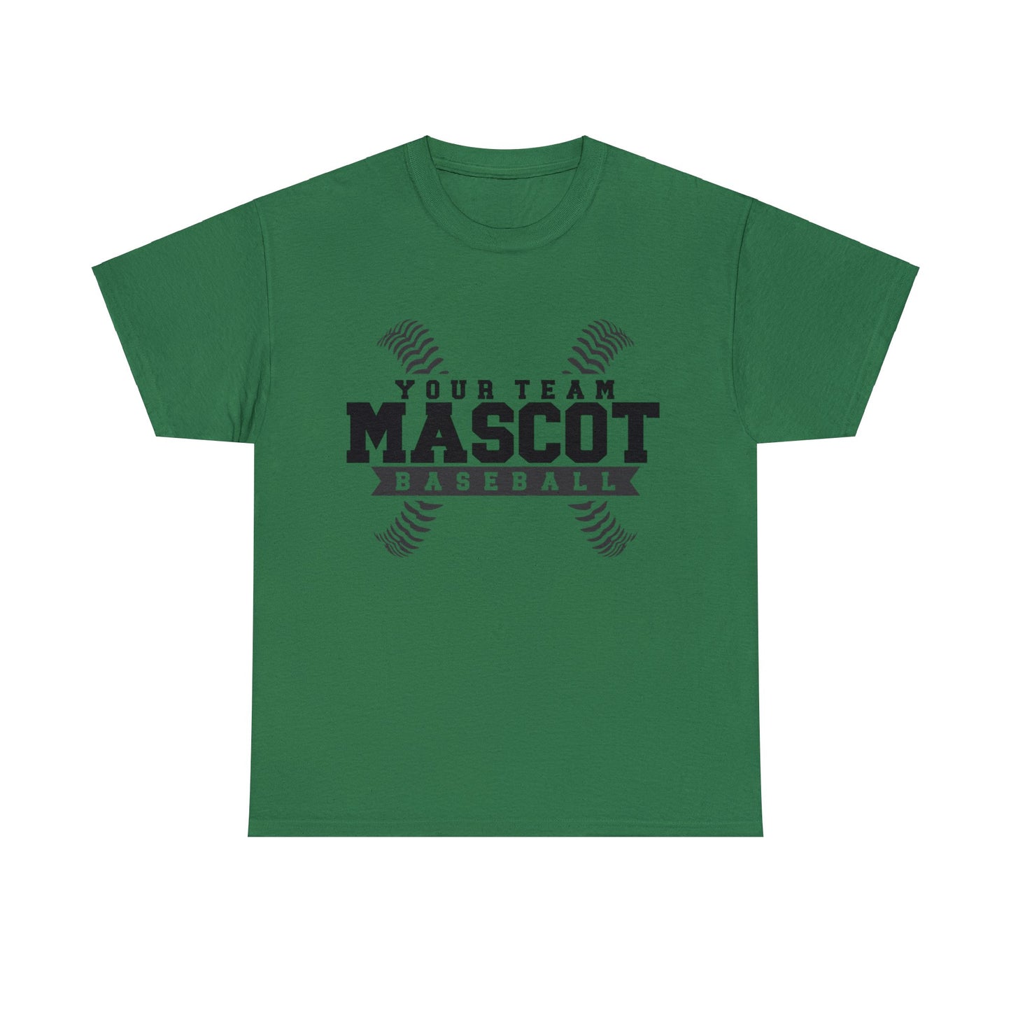 Custom School and Mascot BASEBALL T-Shirt