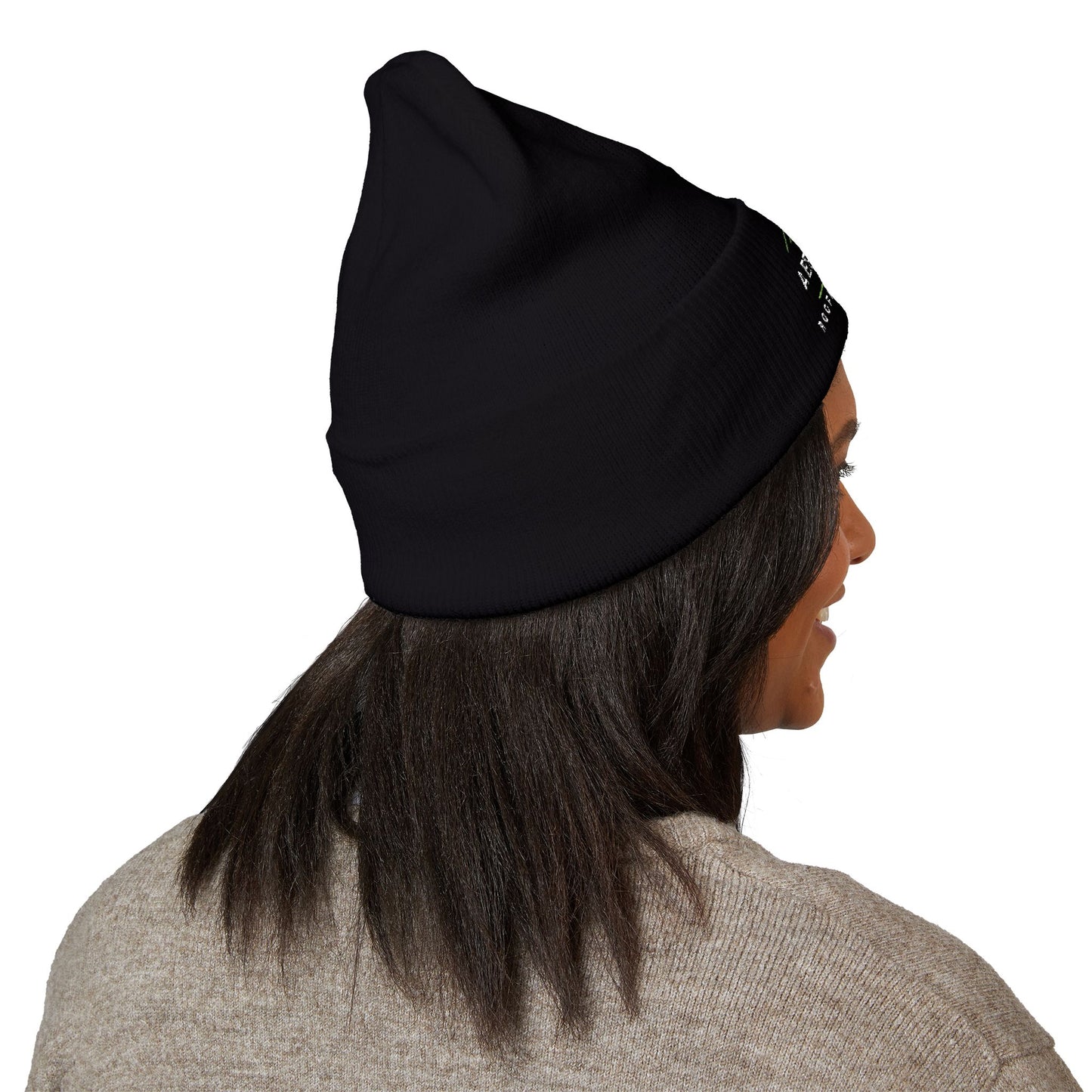A Better Life Roofing & Solar Embroidered Classic Cuffed Beanie - Cozy Winter Hat, Perfect Gift, Casual Style, Outdoor Essential, Personalized Fashion