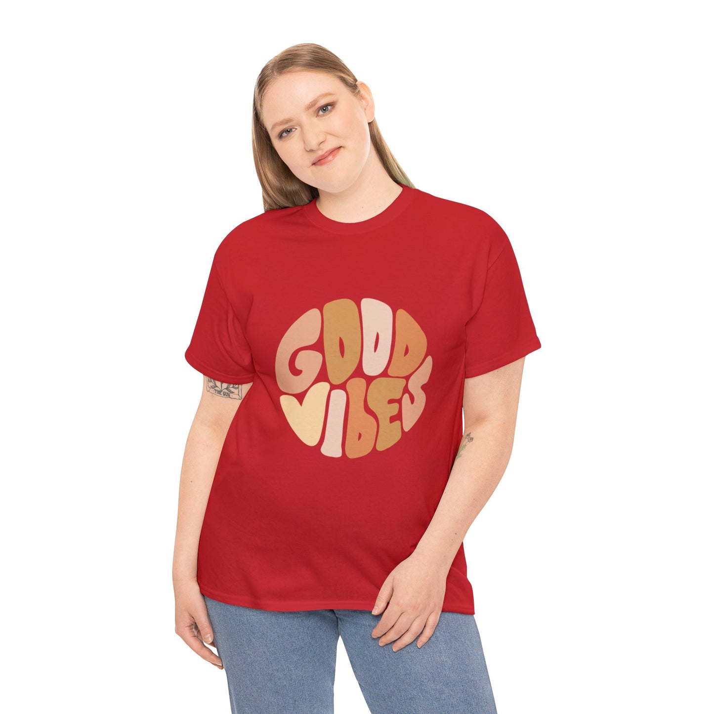 Good Vibes Unisex Heavy Cotton Tee