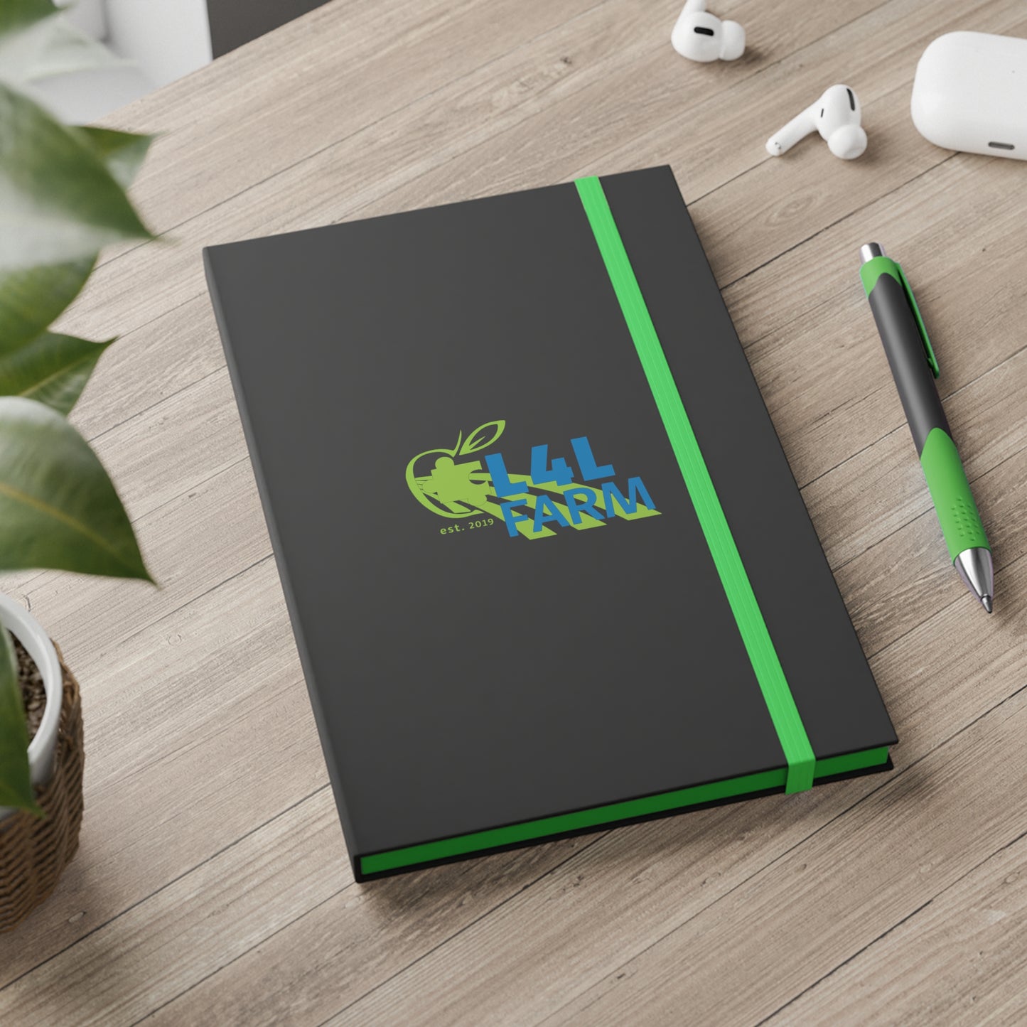 L4L Farm Color Contrast Notebook - Ruled