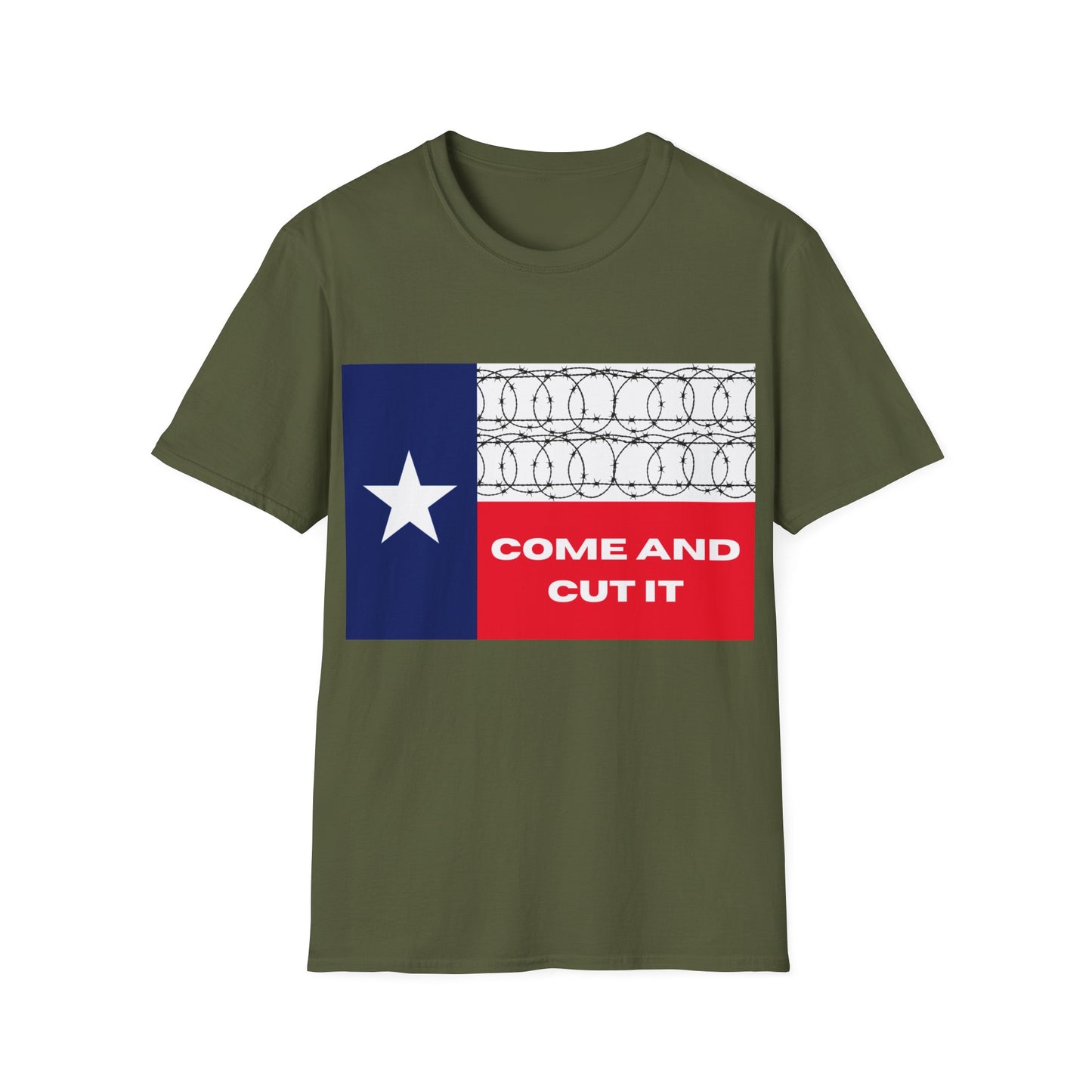 Texas Come and Cut it Softstyle T-Shirt