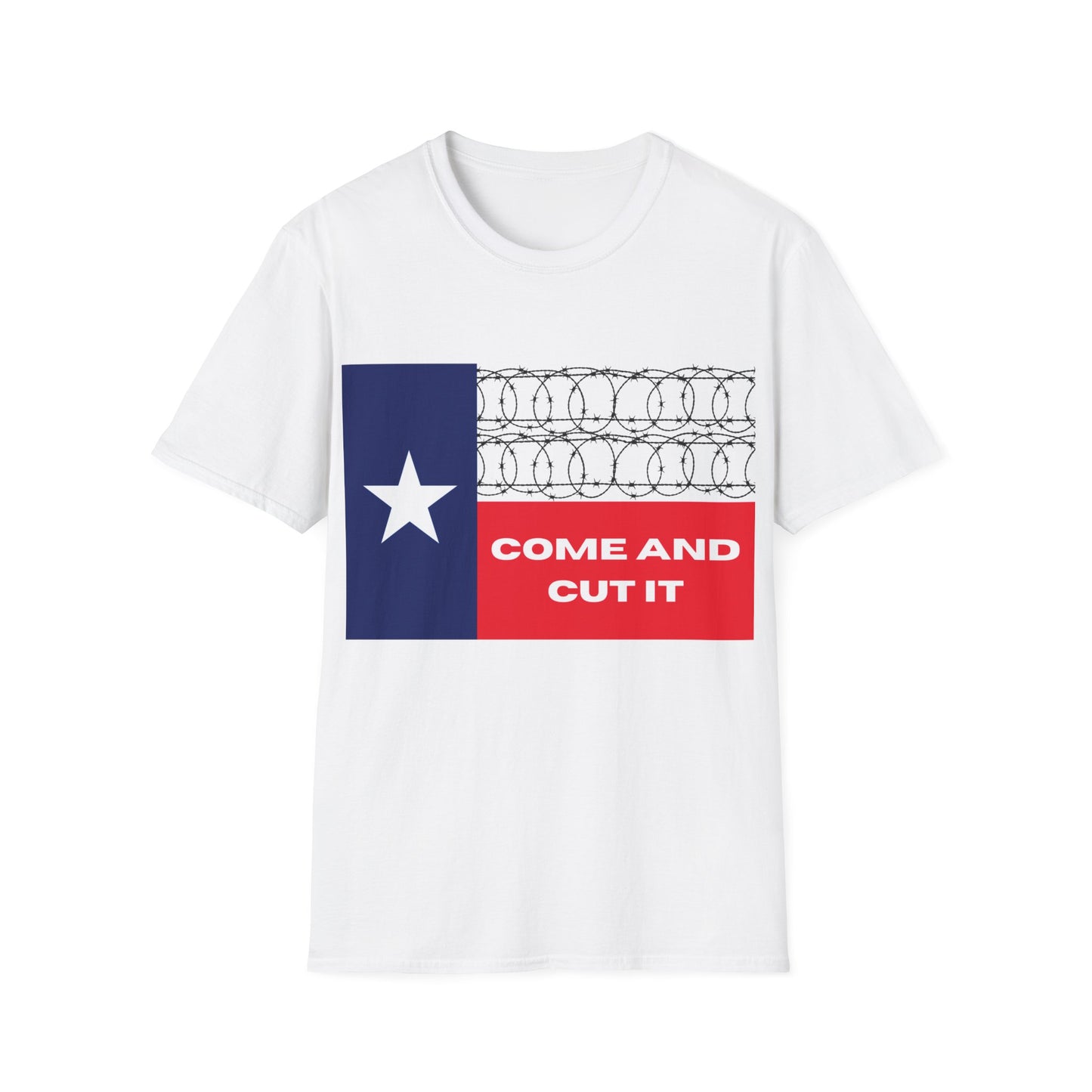 Texas Come and Cut it Softstyle T-Shirt