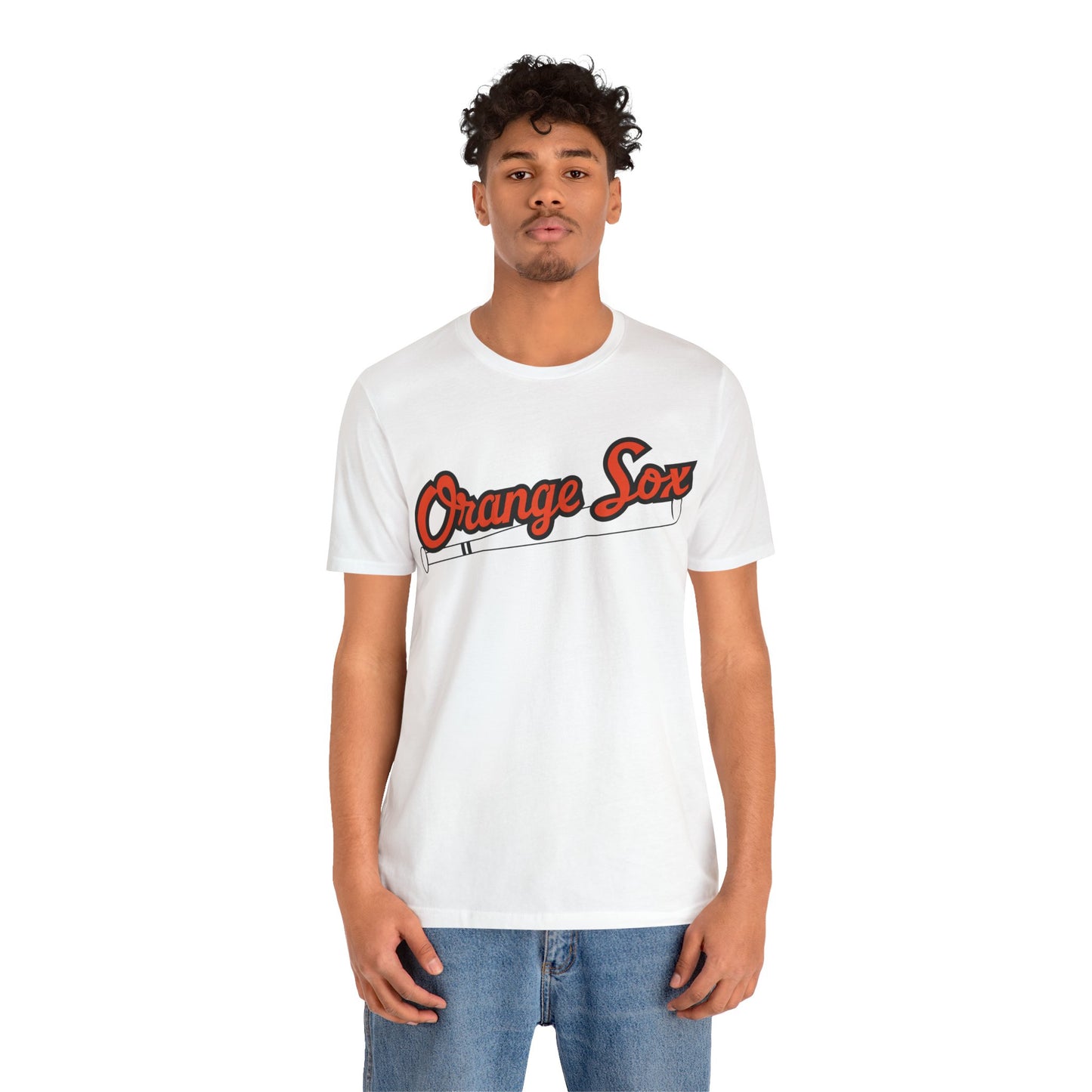Orange Sox Short Sleeve Tee