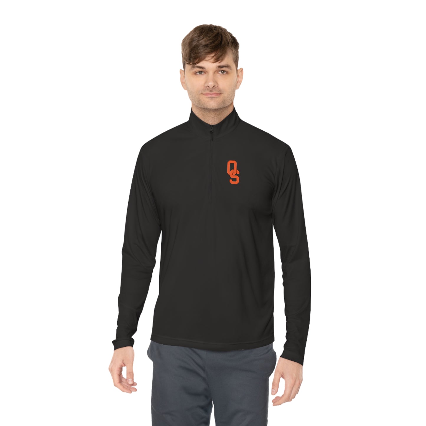 Orange Sox Unisex Quarter-Zip Pullover