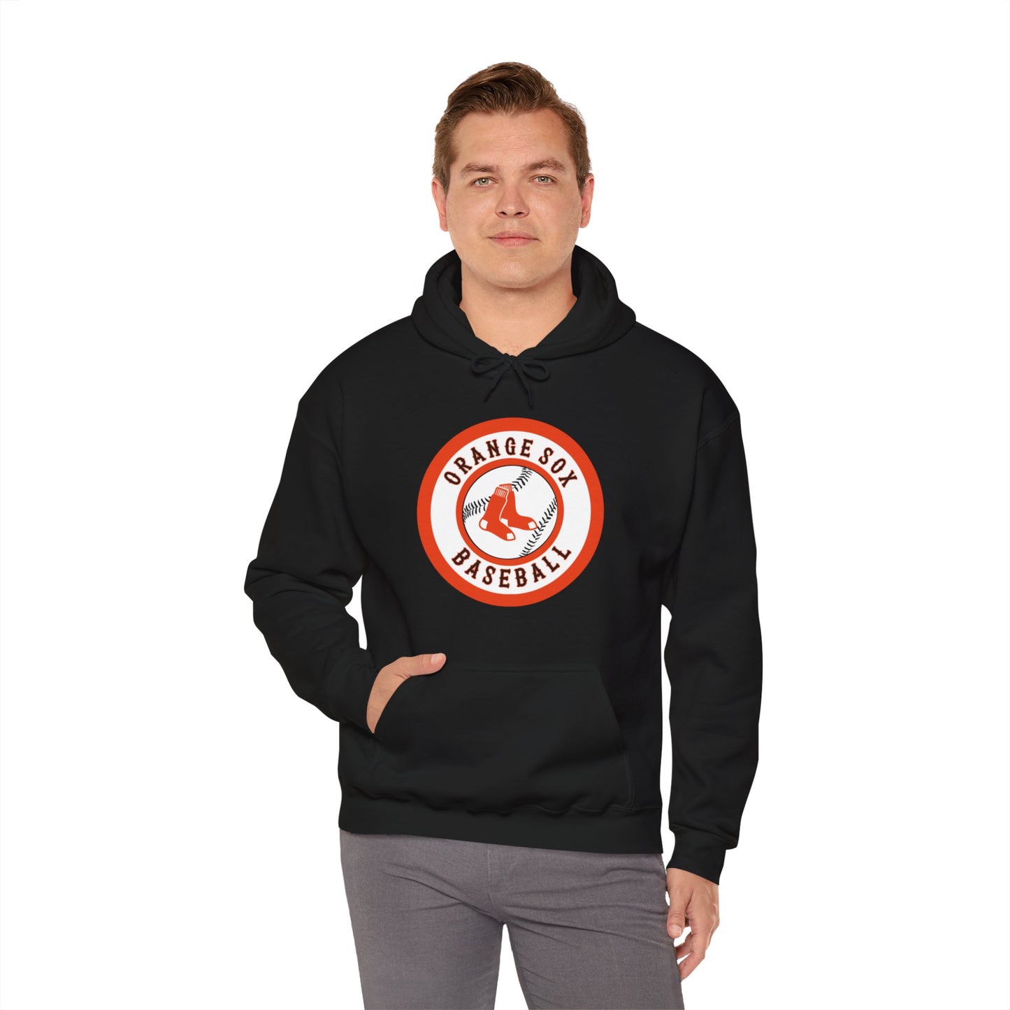Orange Sox Unisex Heavy Blend™ Hooded Sweatshirt