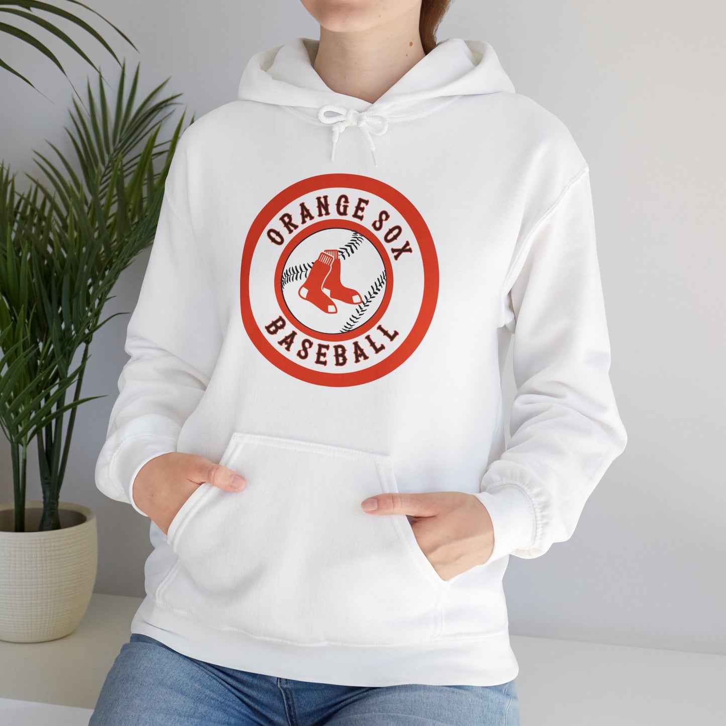 Orange Sox Unisex Heavy Blend™ Hooded Sweatshirt