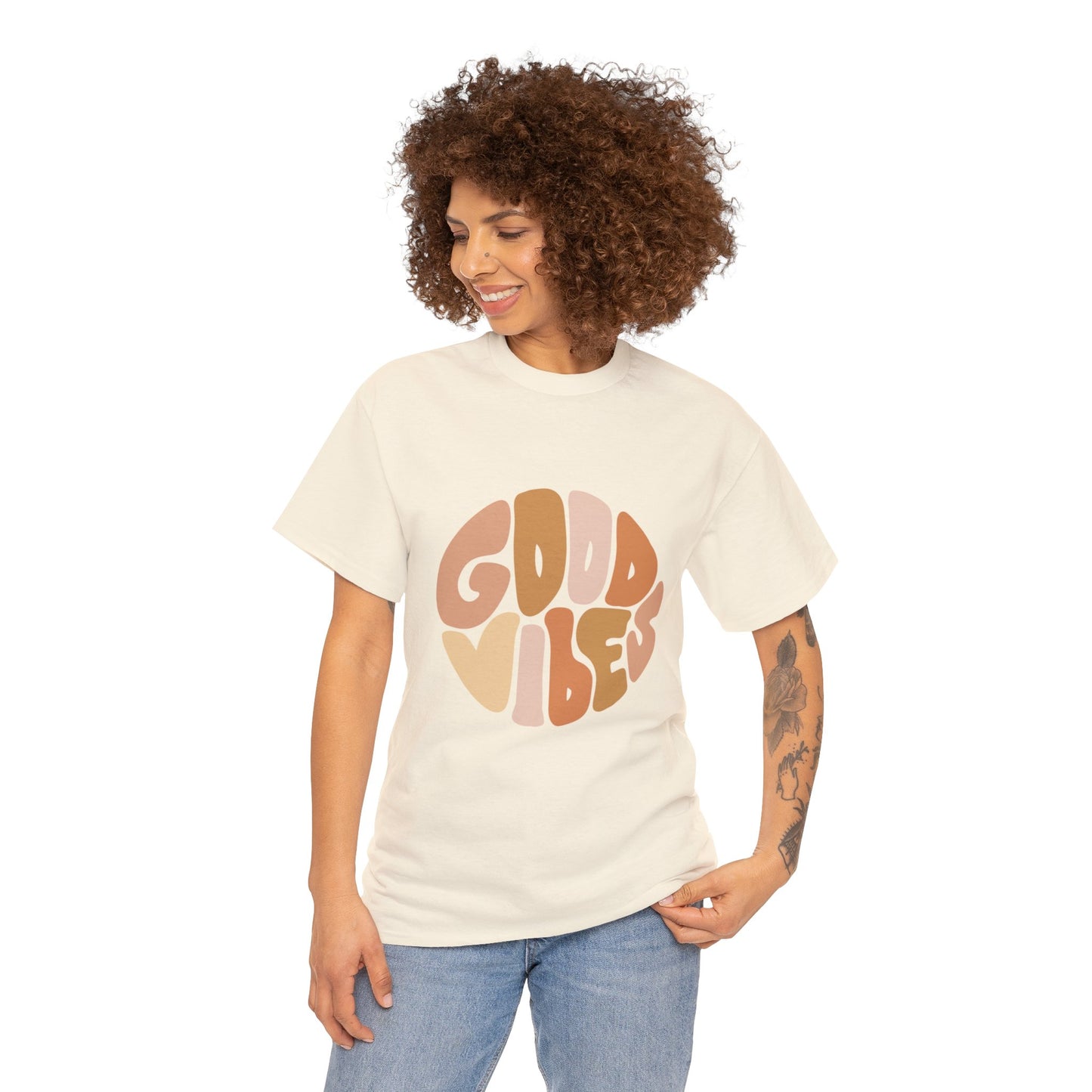 Good Vibes Unisex Heavy Cotton Tee