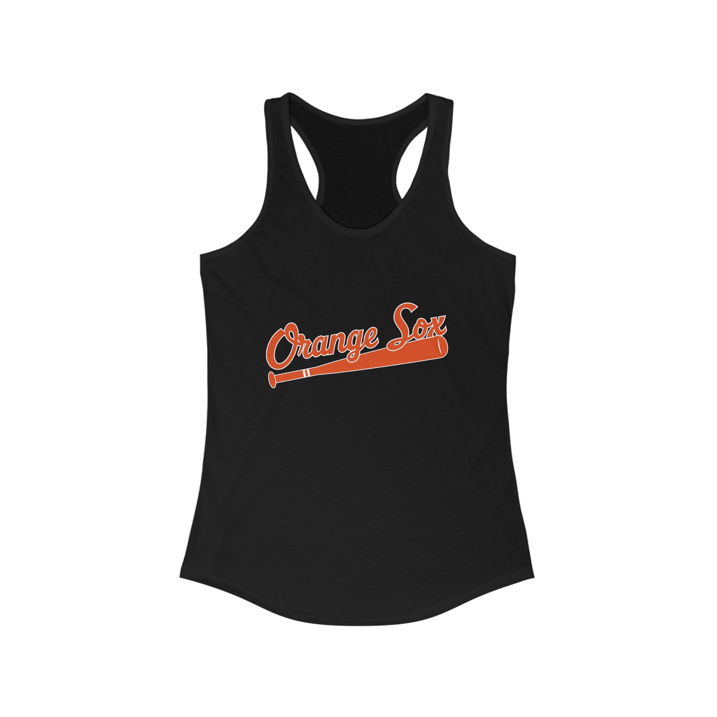 Orange Sox Women's Ideal Racerback Tank