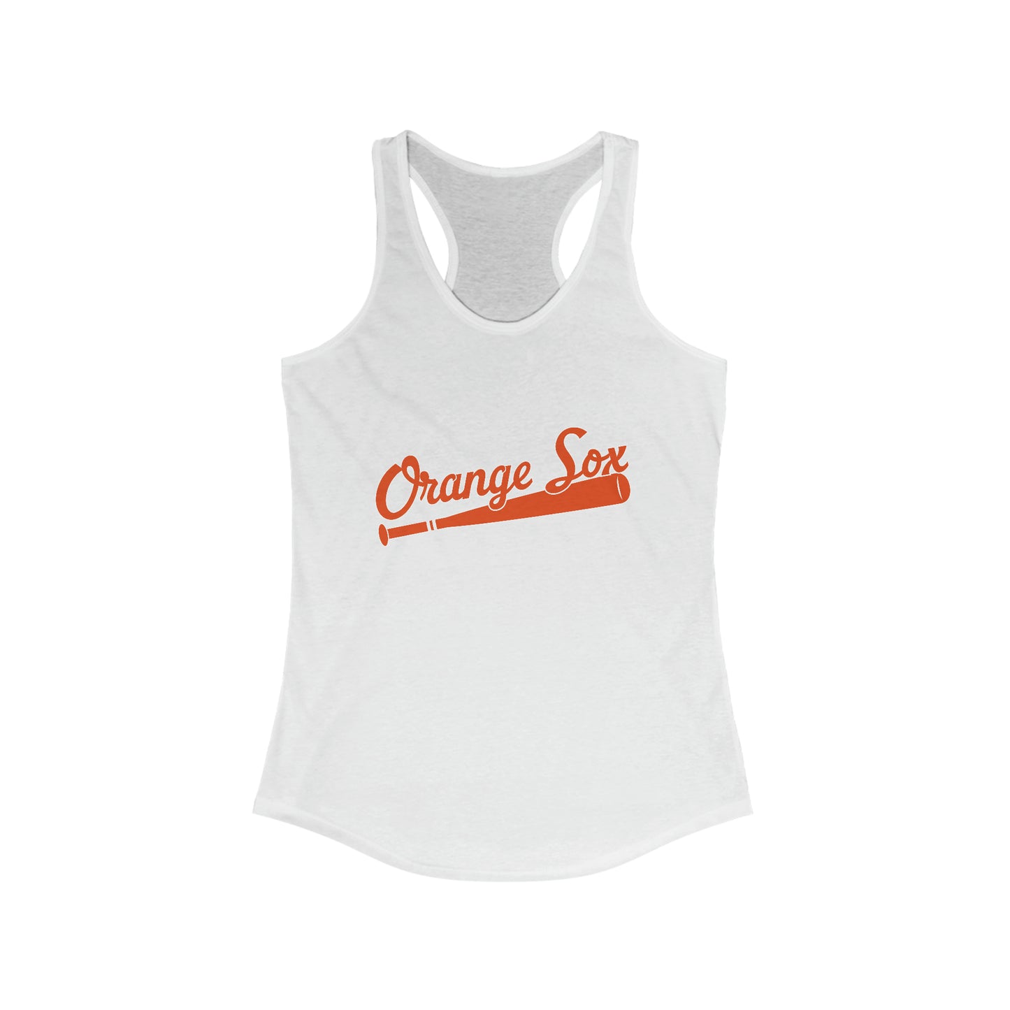Orange Sox Women's Ideal Racerback Tank