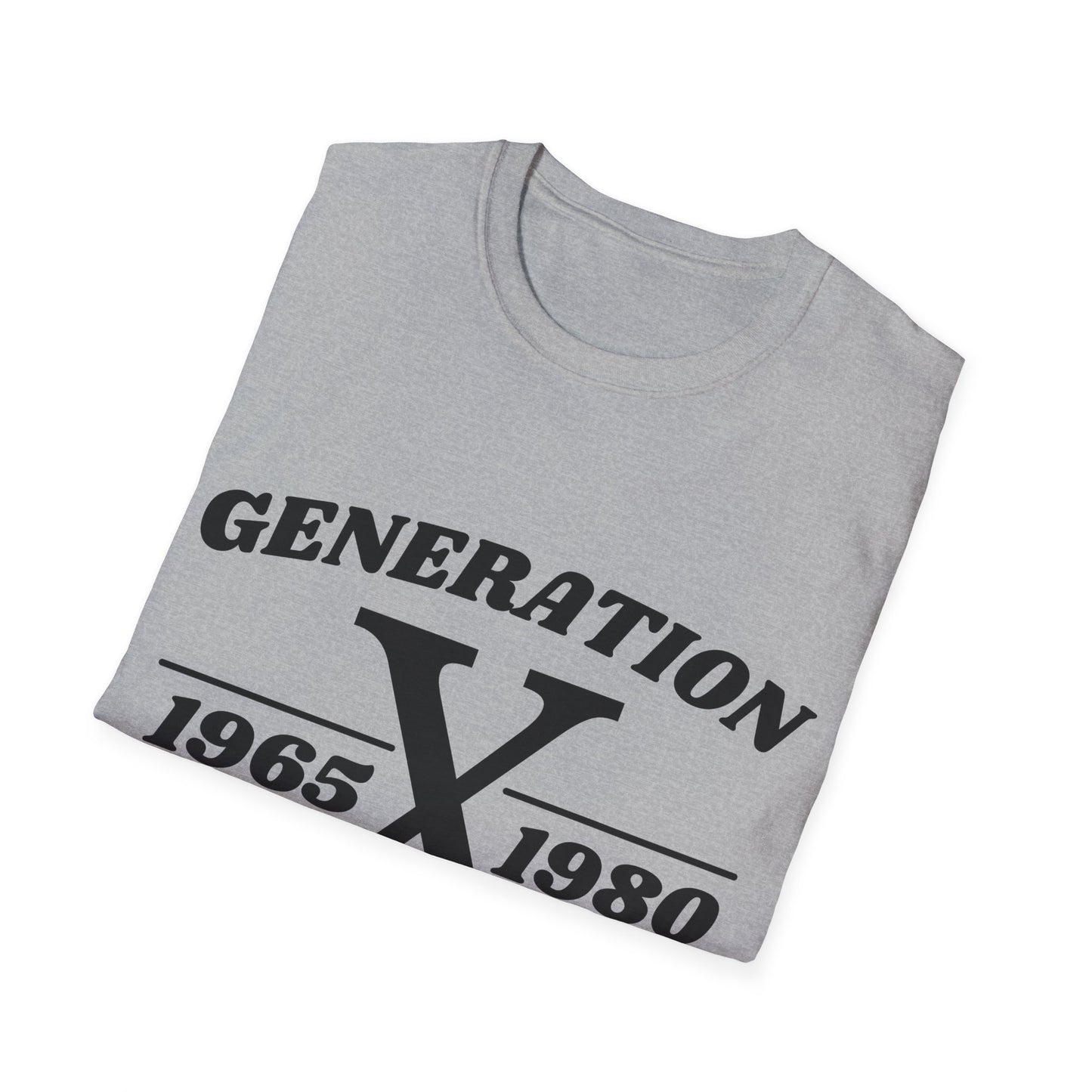 Generation X Softstyle T-Shirt with oversized design