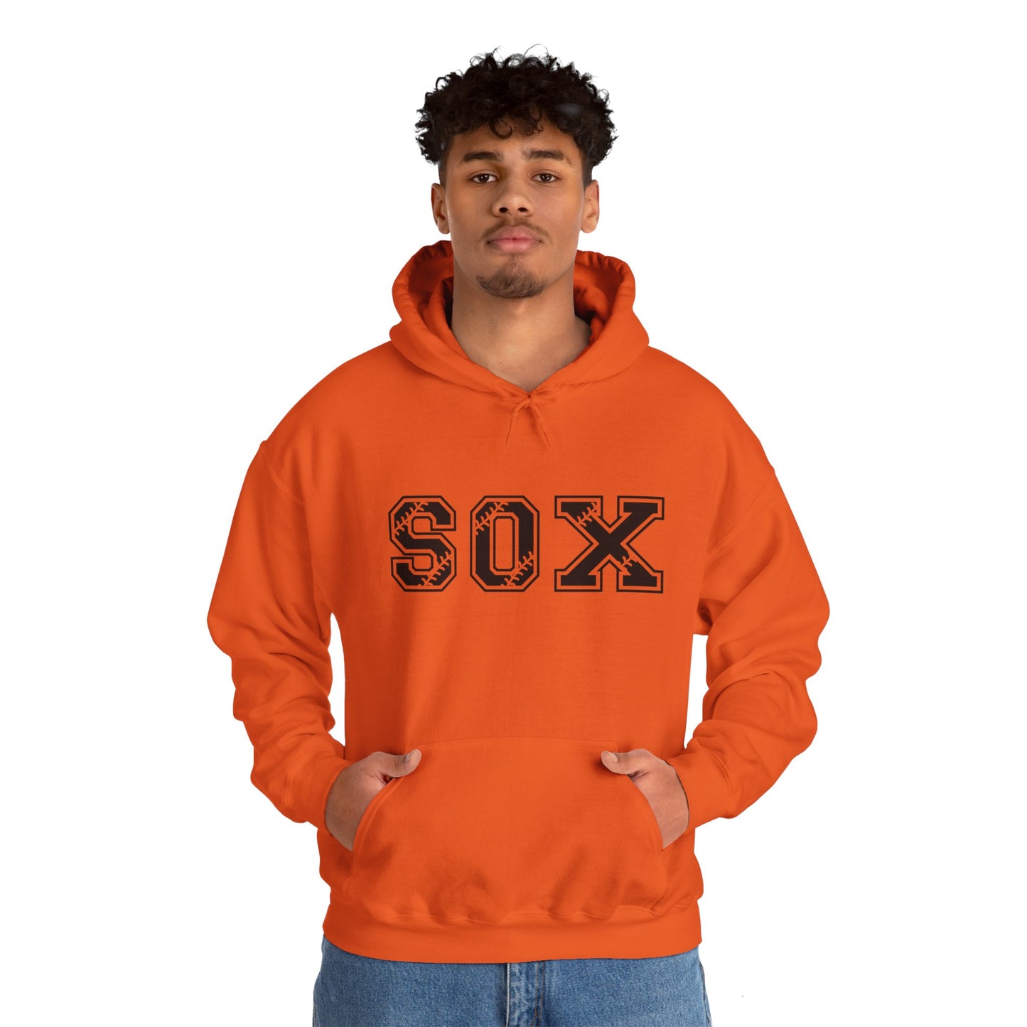 Orange Sox Unisex Heavy Blend™ Hooded Sweatshirt