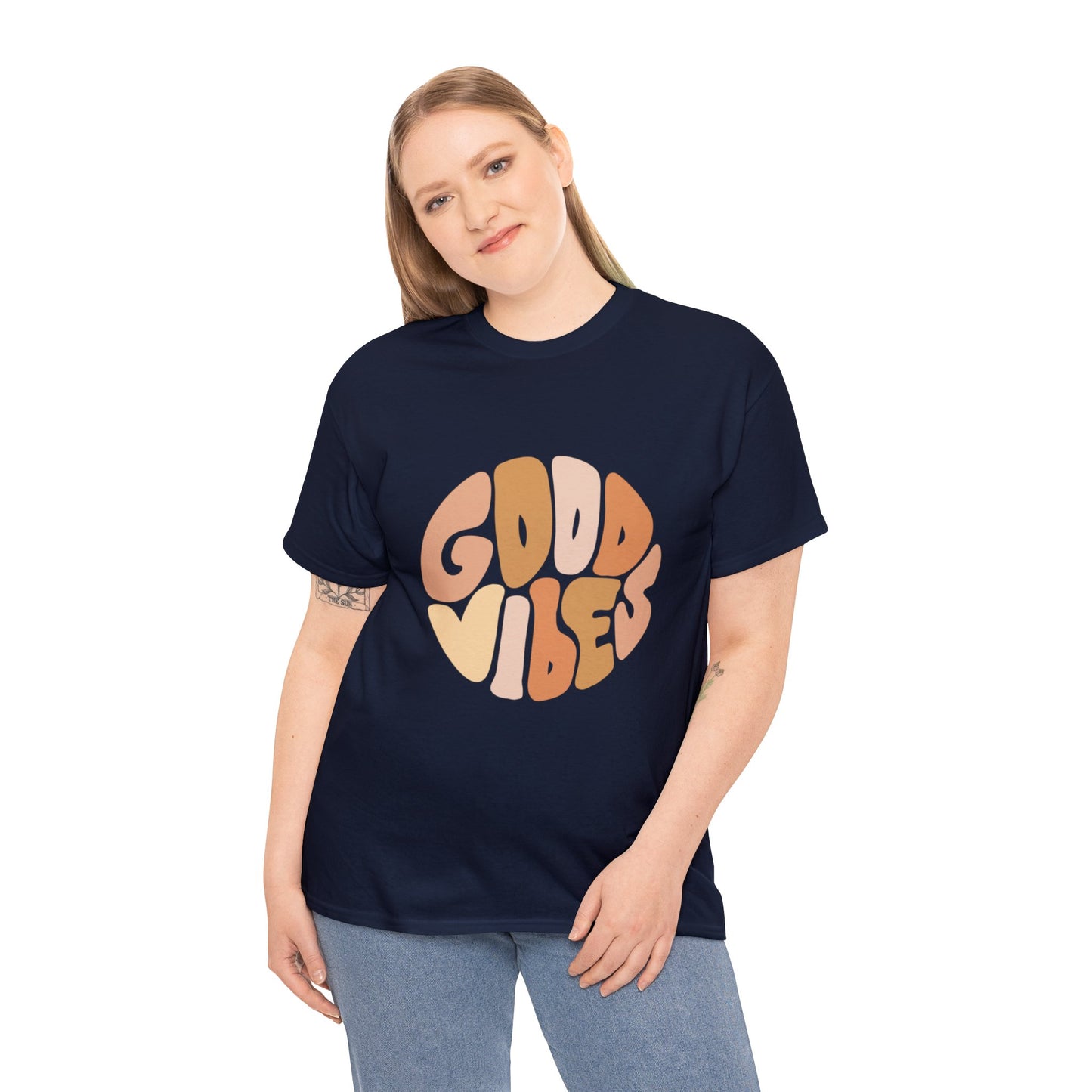 Good Vibes Unisex Heavy Cotton Tee