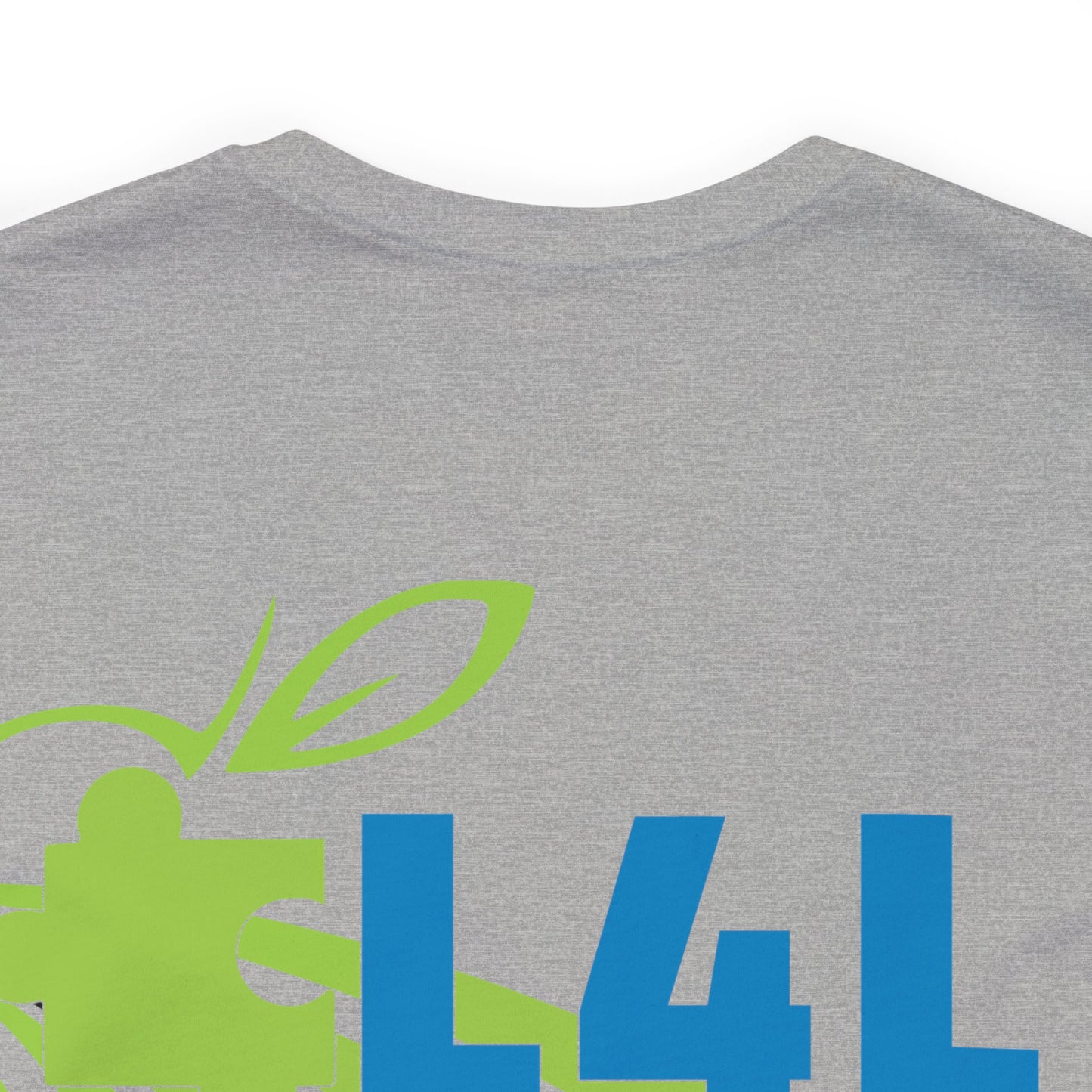 L4L Farm Front and Back design Unisex Jersey Short Sleeve Tee