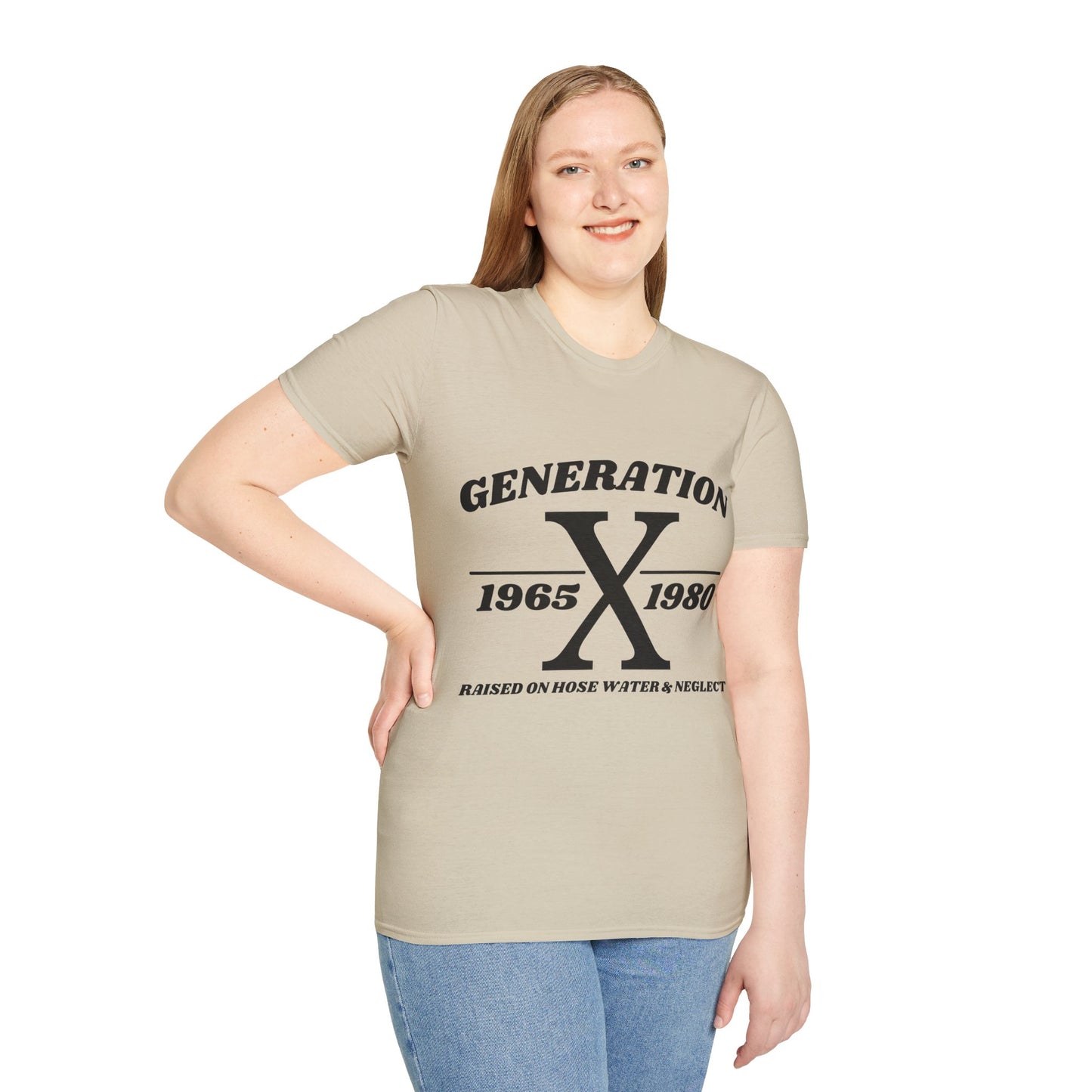 Generation X Softstyle T-Shirt with oversized design