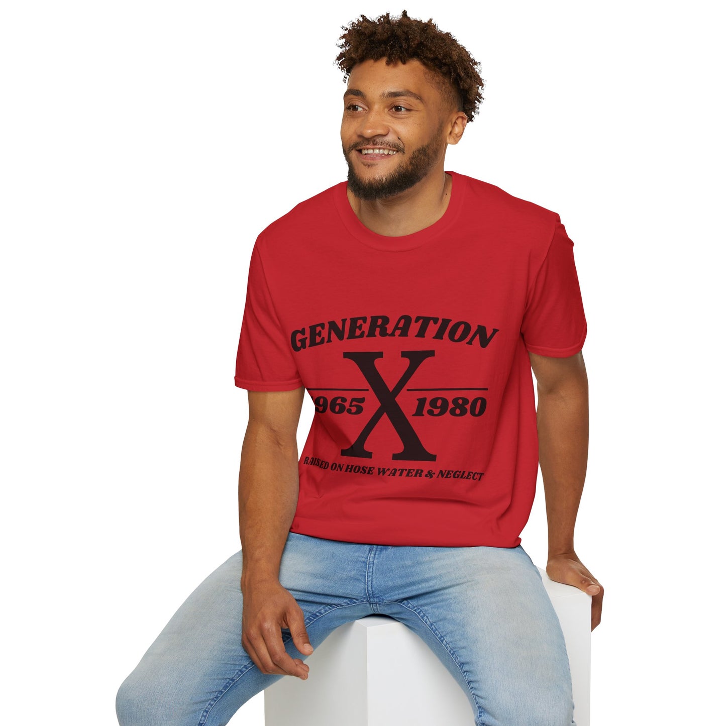 Generation X Softstyle T-Shirt with oversized design