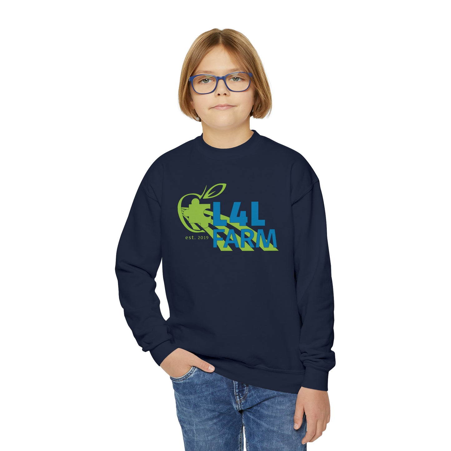 L4L Farm Youth Crewneck Sweatshirt