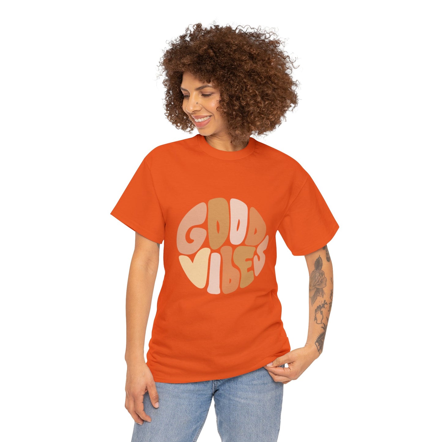 Good Vibes Unisex Heavy Cotton Tee