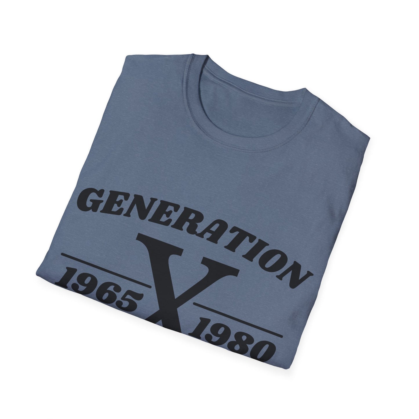 Generation X Softstyle T-Shirt with oversized design